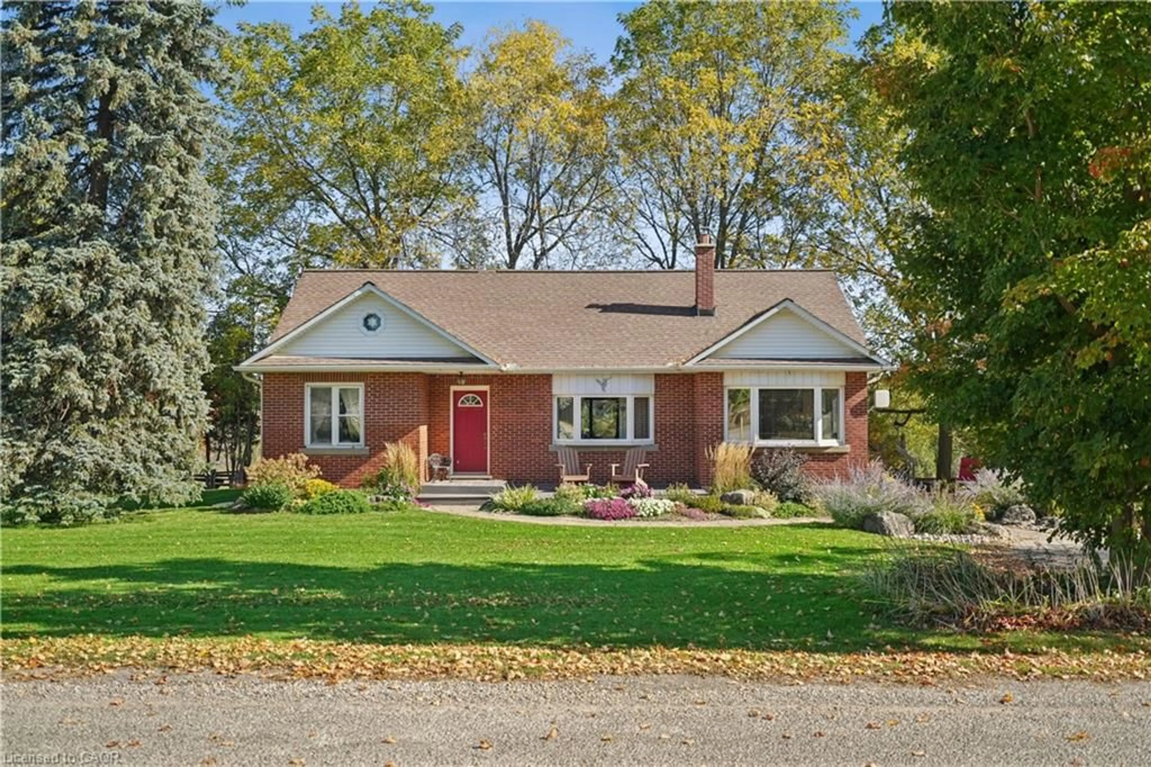 Home with brick exterior material, street for 5099 First Line, Acton Ontario L7J 2L9