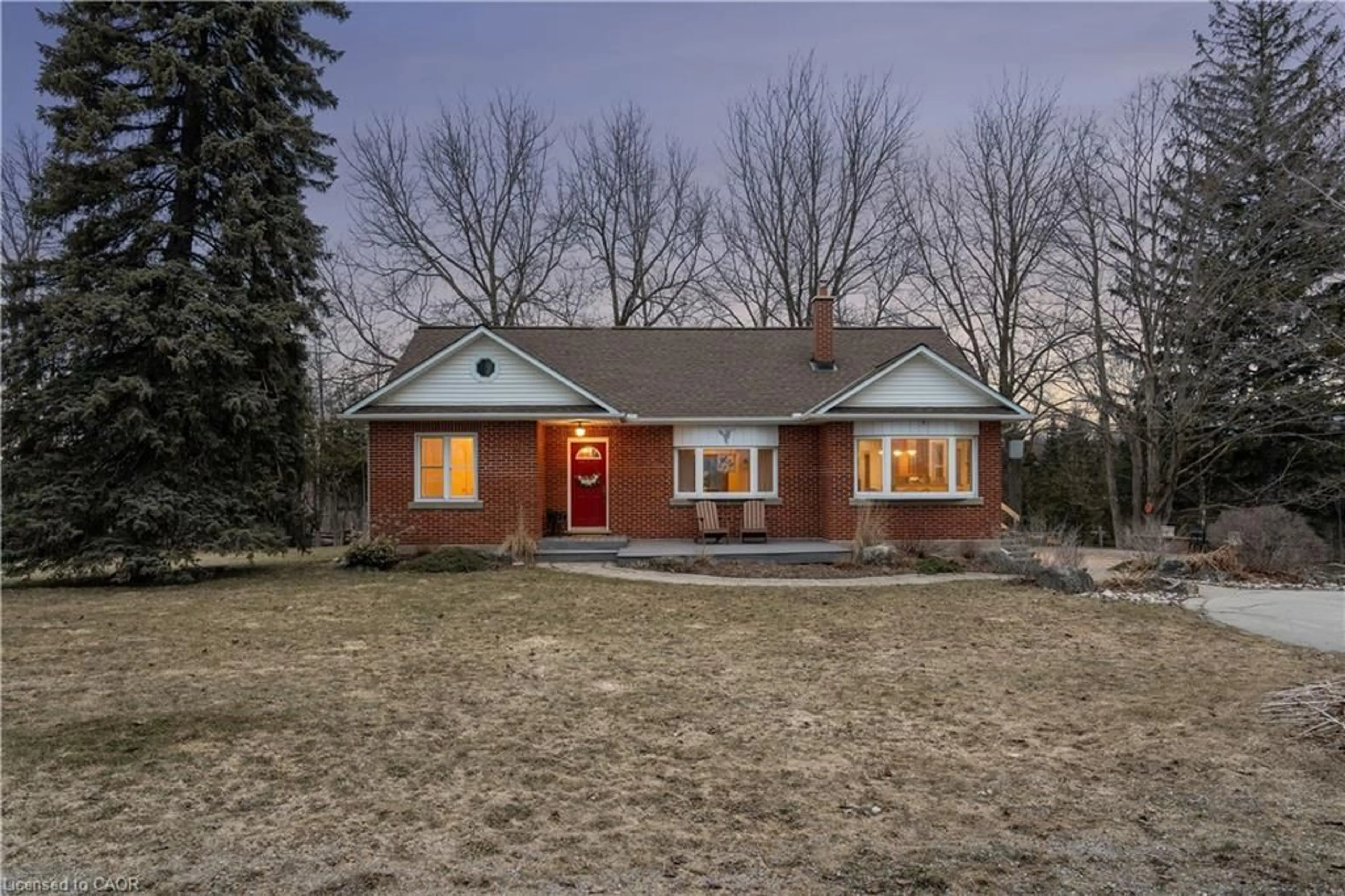 Home with brick exterior material, street for 5099 First Line, Acton Ontario L7J 2L9