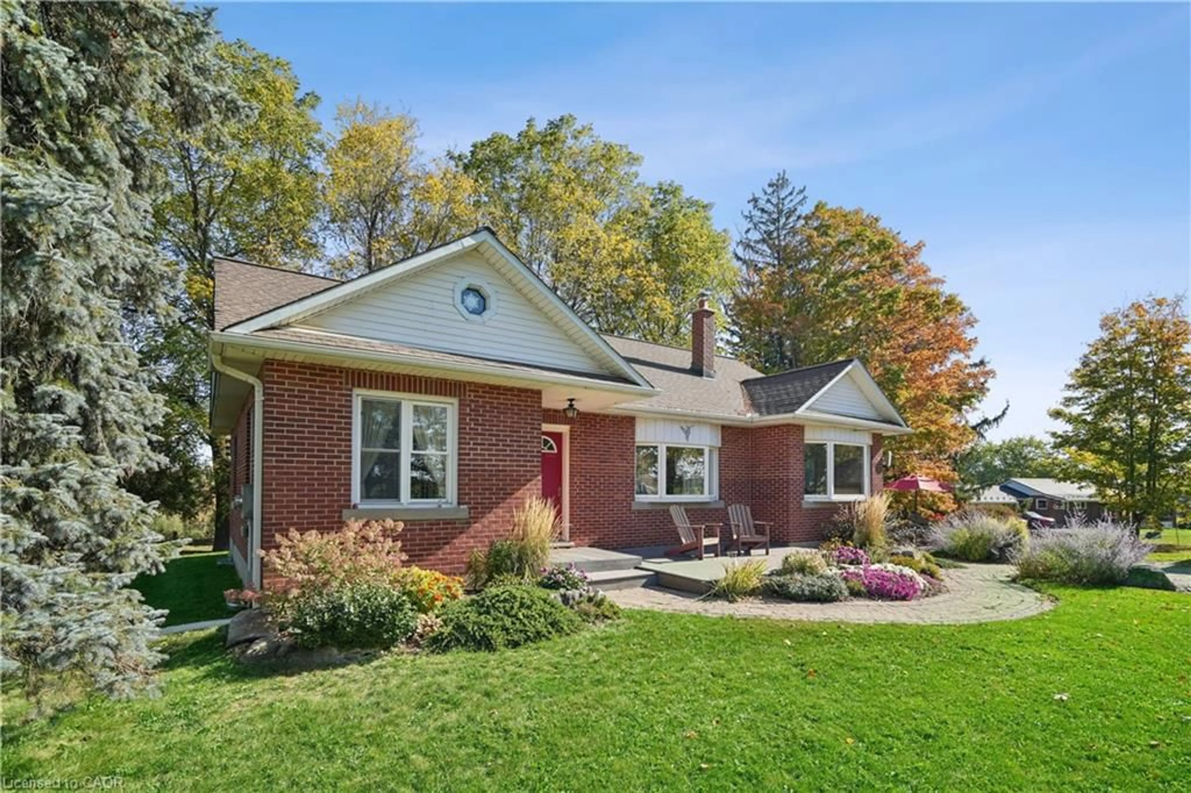 Home with brick exterior material, street for 5099 First Line, Acton Ontario L7J 2L9