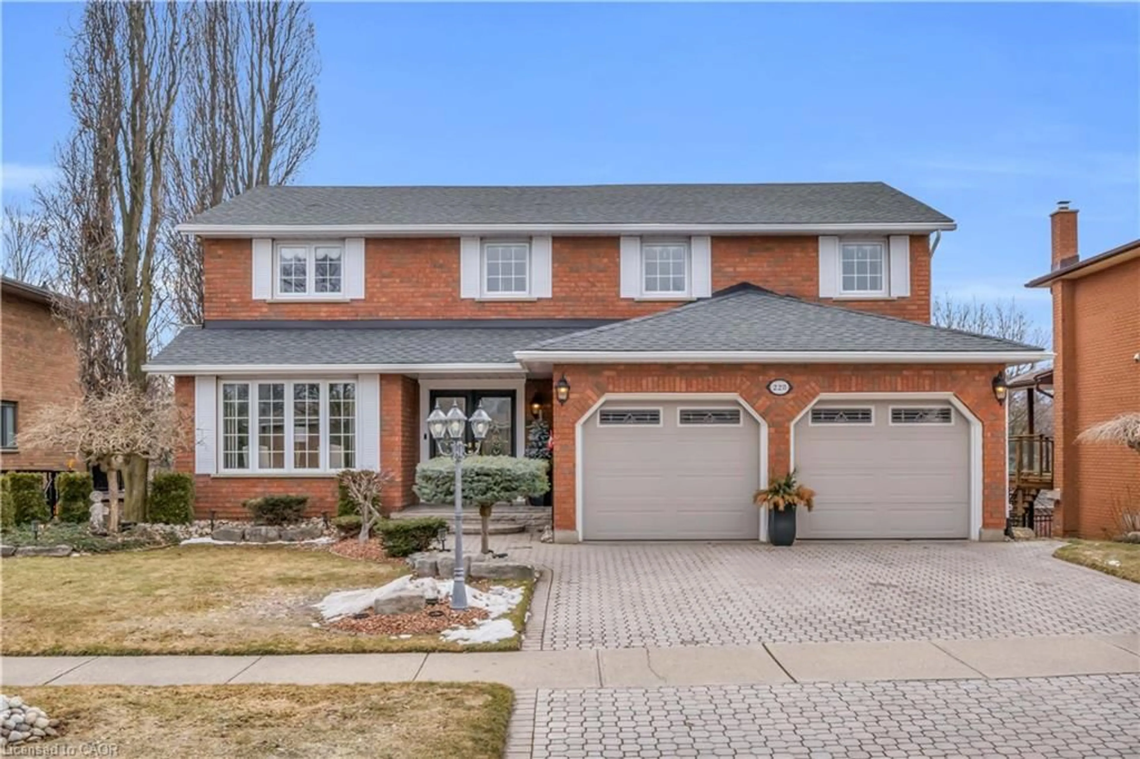 Home with brick exterior material, street for 228 Michener Cres, Kitchener Ontario N2A 3V7