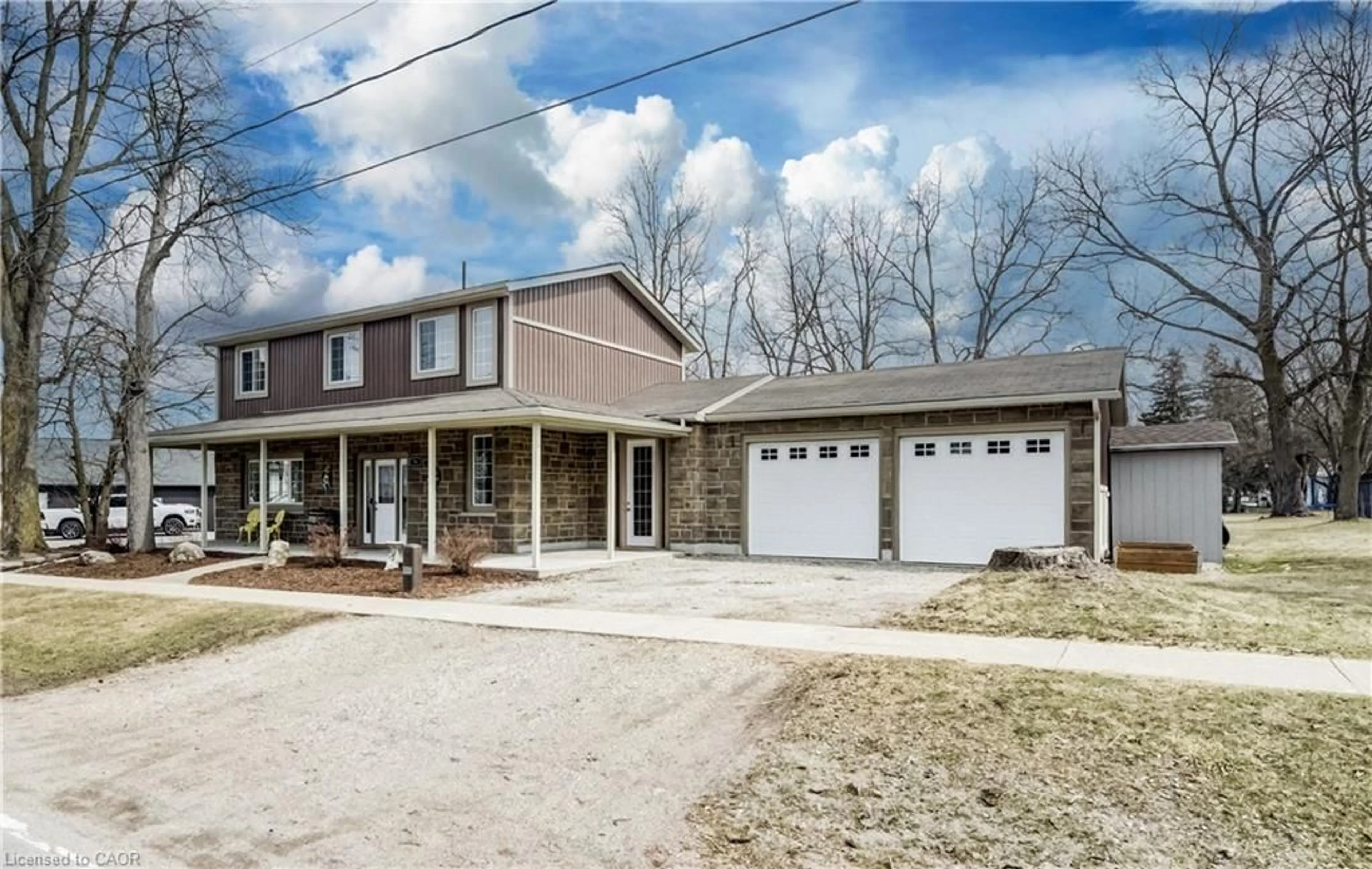 Home with brick exterior material, street for 76 Baird St, Bright Ontario N0J 1B0