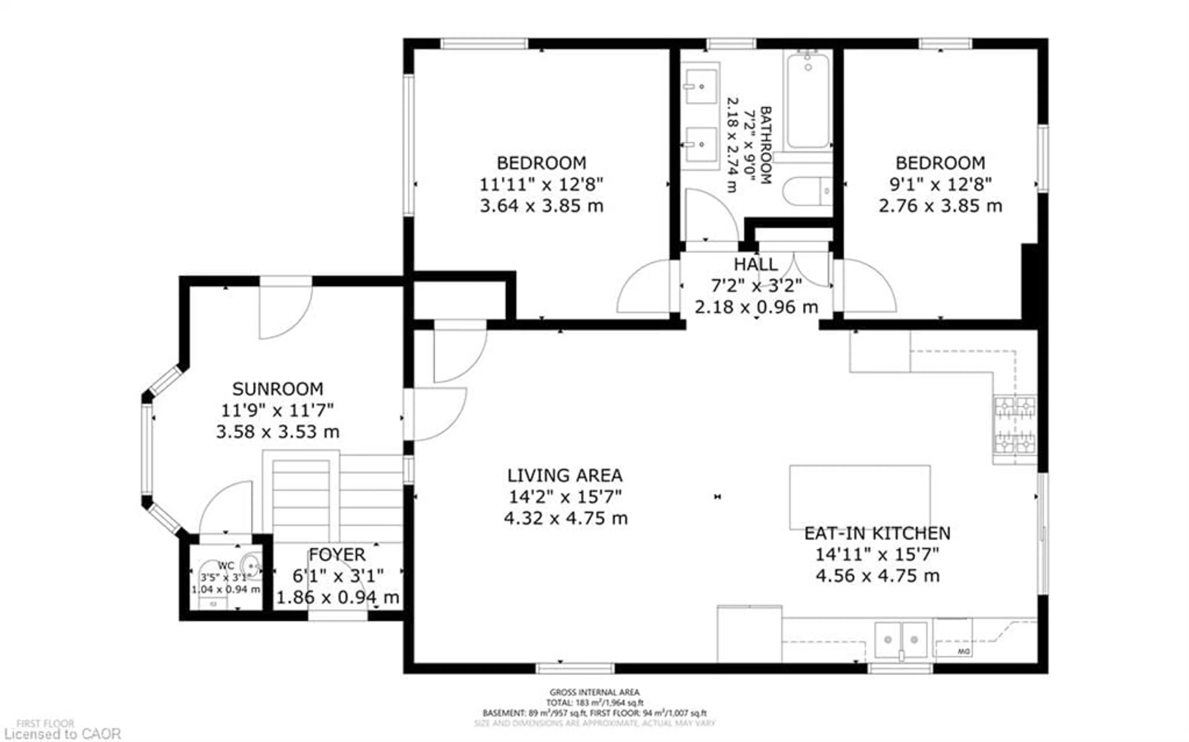 Floor plan for 1231 Lakeshore Rd, Selkirk Ontario N0A 1P0