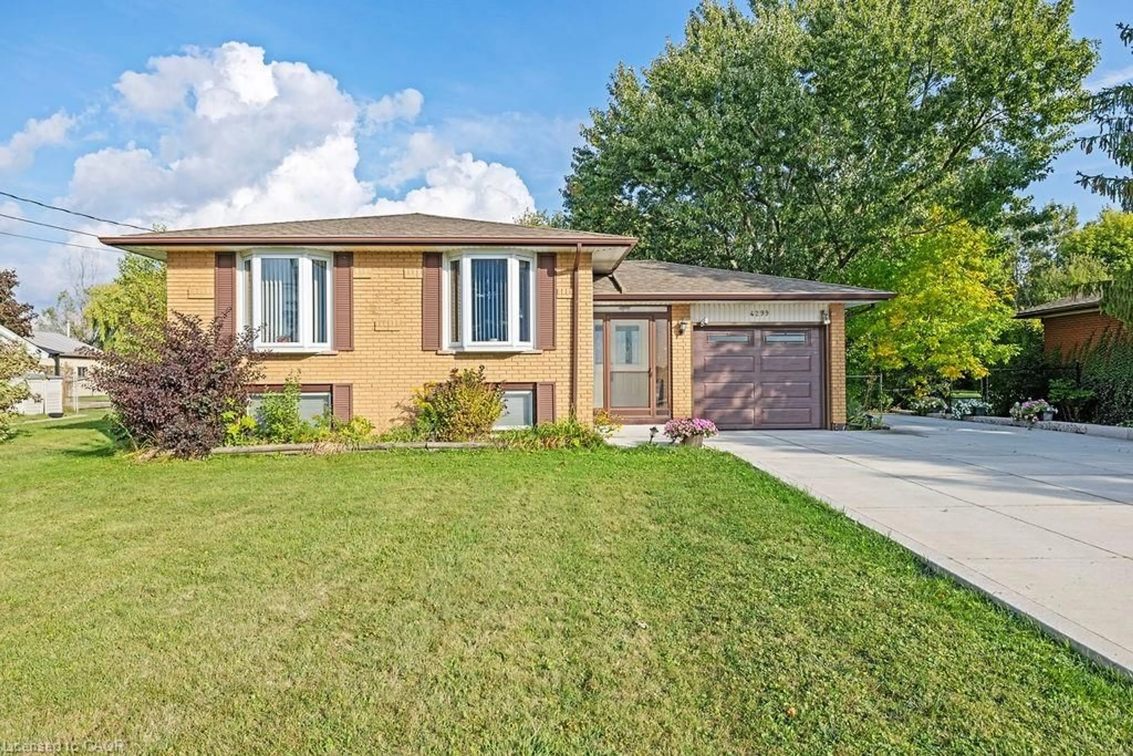 Home with brick exterior material, street for 4299 Glancaster Rd, Mount Hope Ontario L0R 1W0