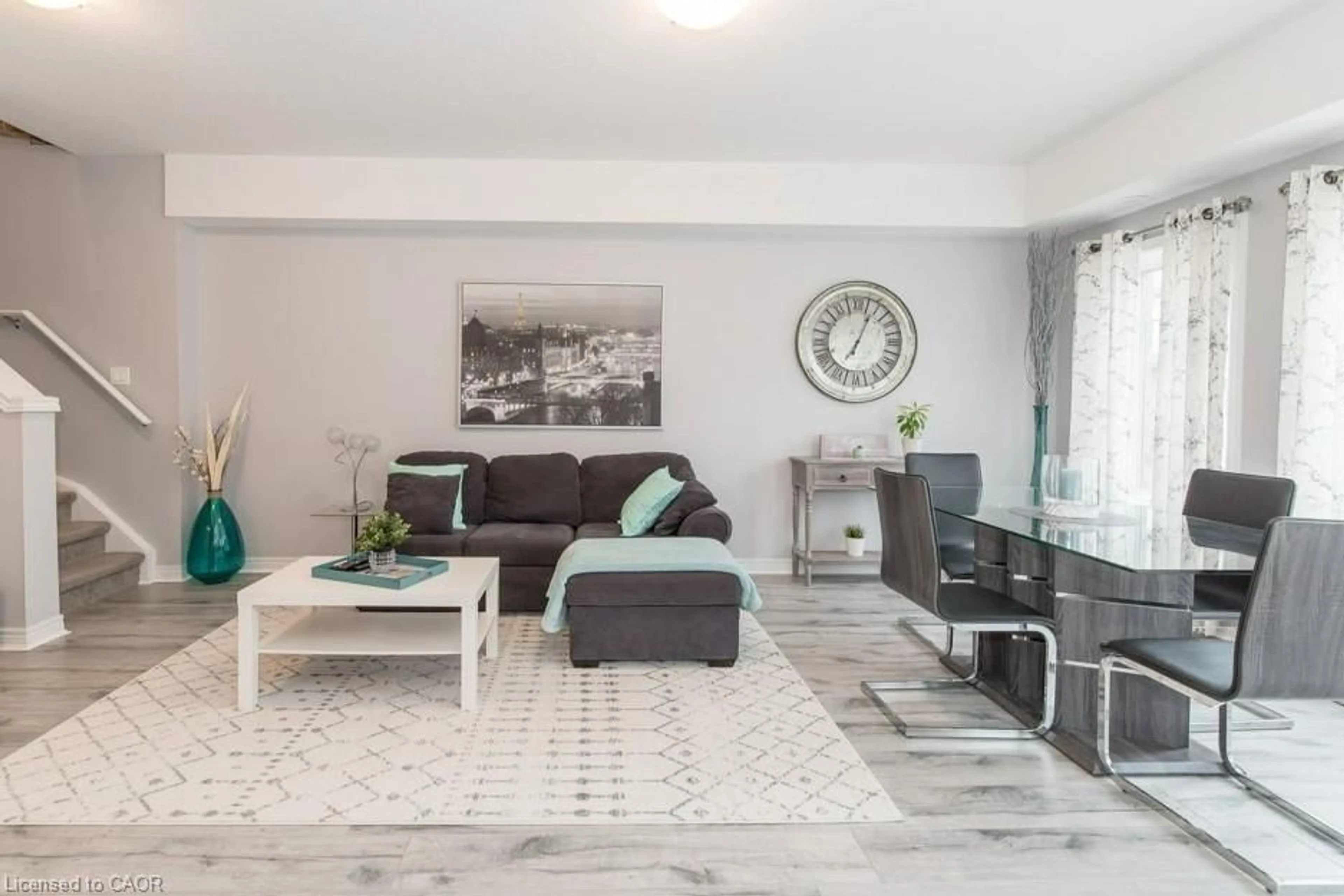 Living room with furniture, unknown for 70 Willowrun Dr #H3, Kitchener Ontario N2A 0J3