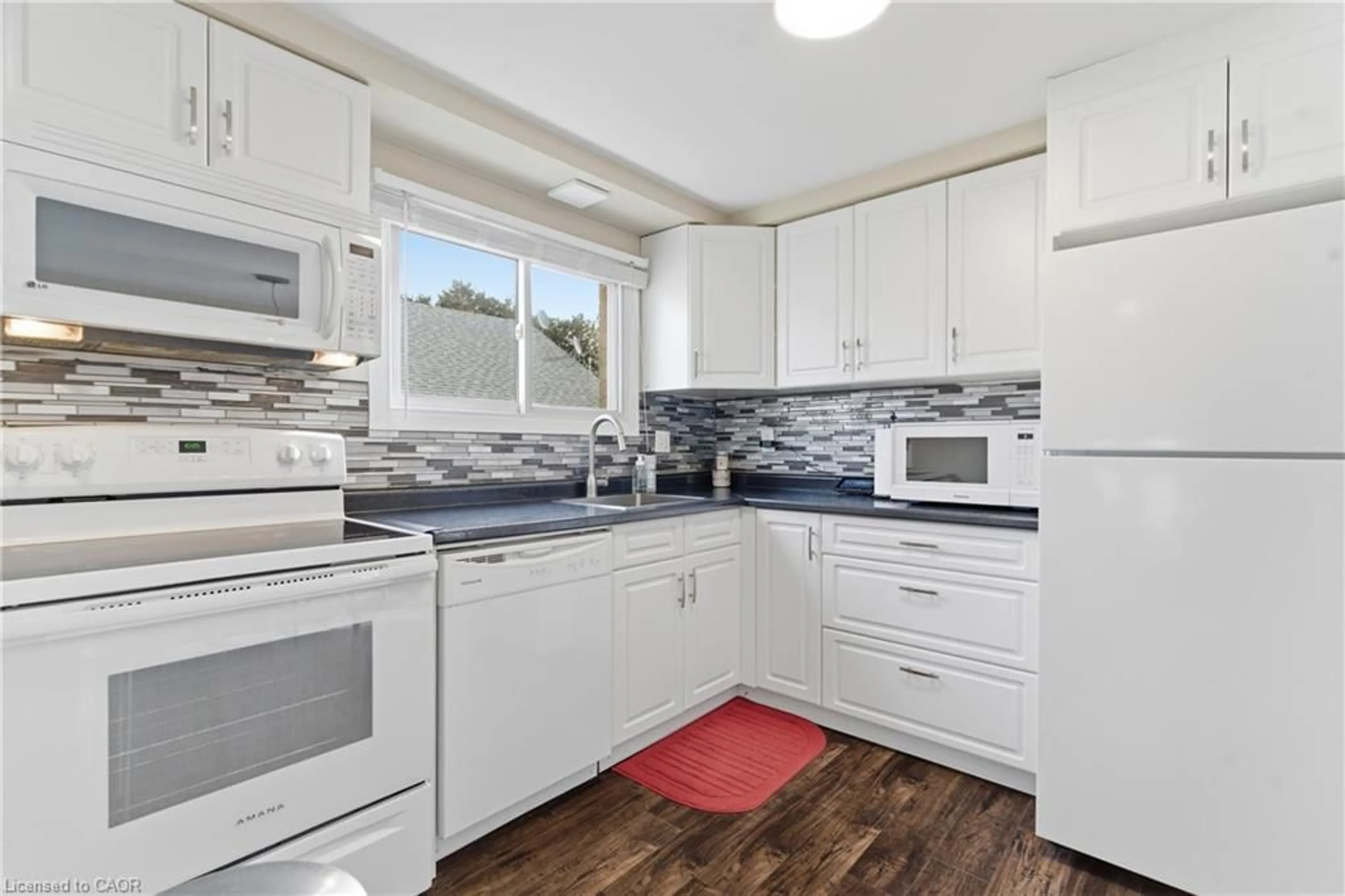 Standard kitchen, ceramic/tile floor for 99 Emma St, Guelph Ontario N1E 1V1