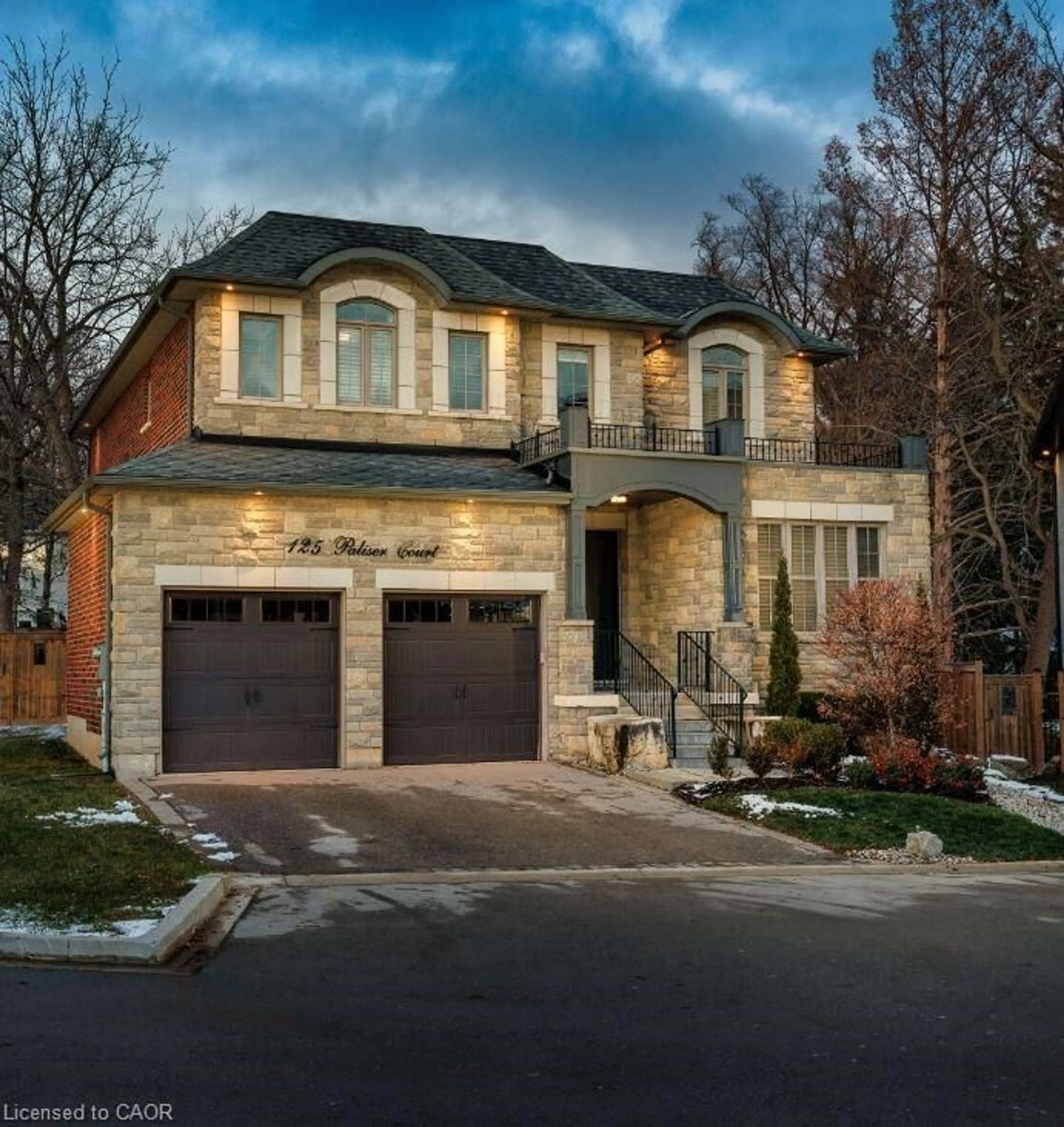 Home with brick exterior material, street for 125 Paliser Crt, Oakville Ontario L6K 2H1