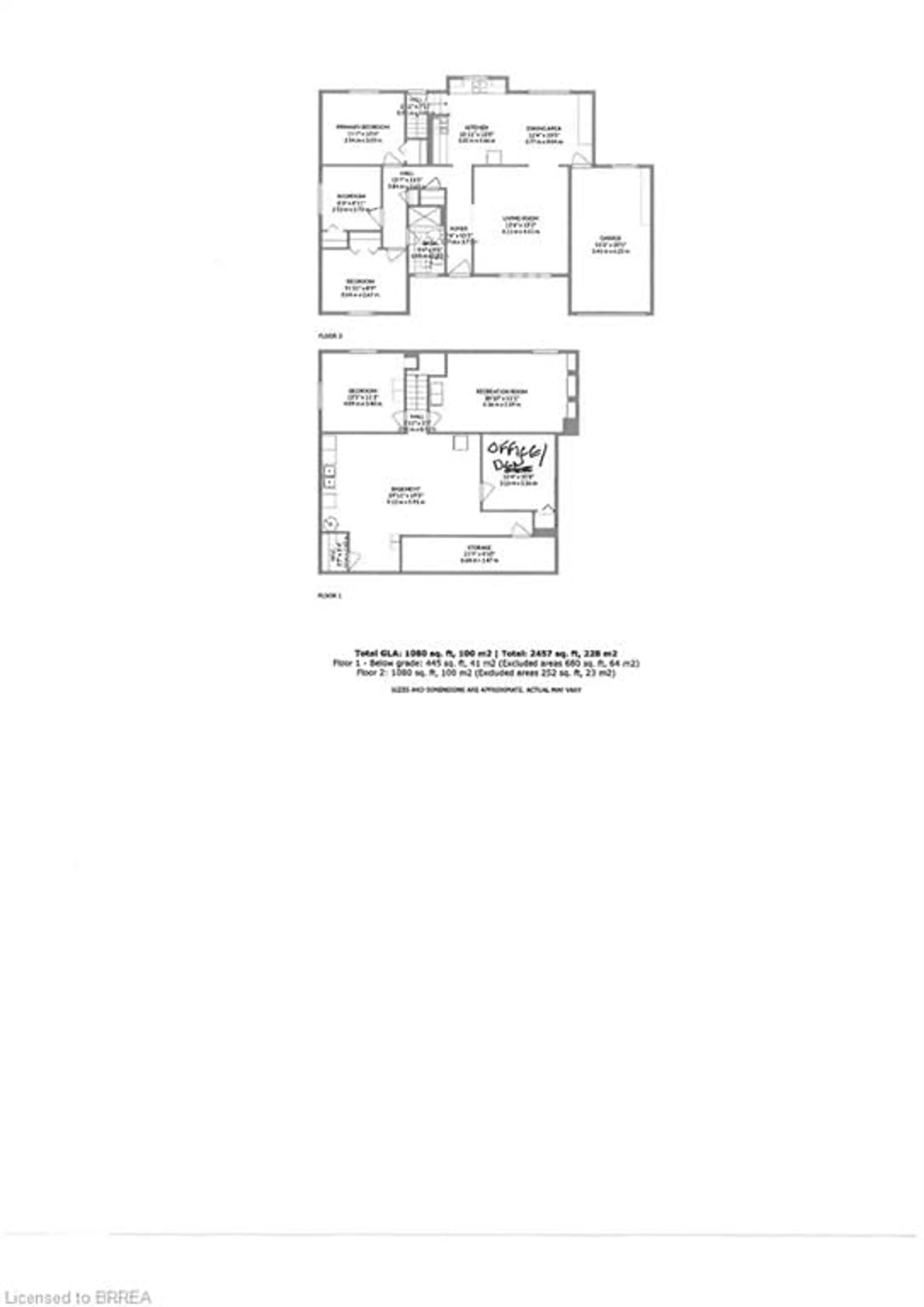 Floor plan for 162 Victoria St, Simcoe Ontario N3Y 1L8