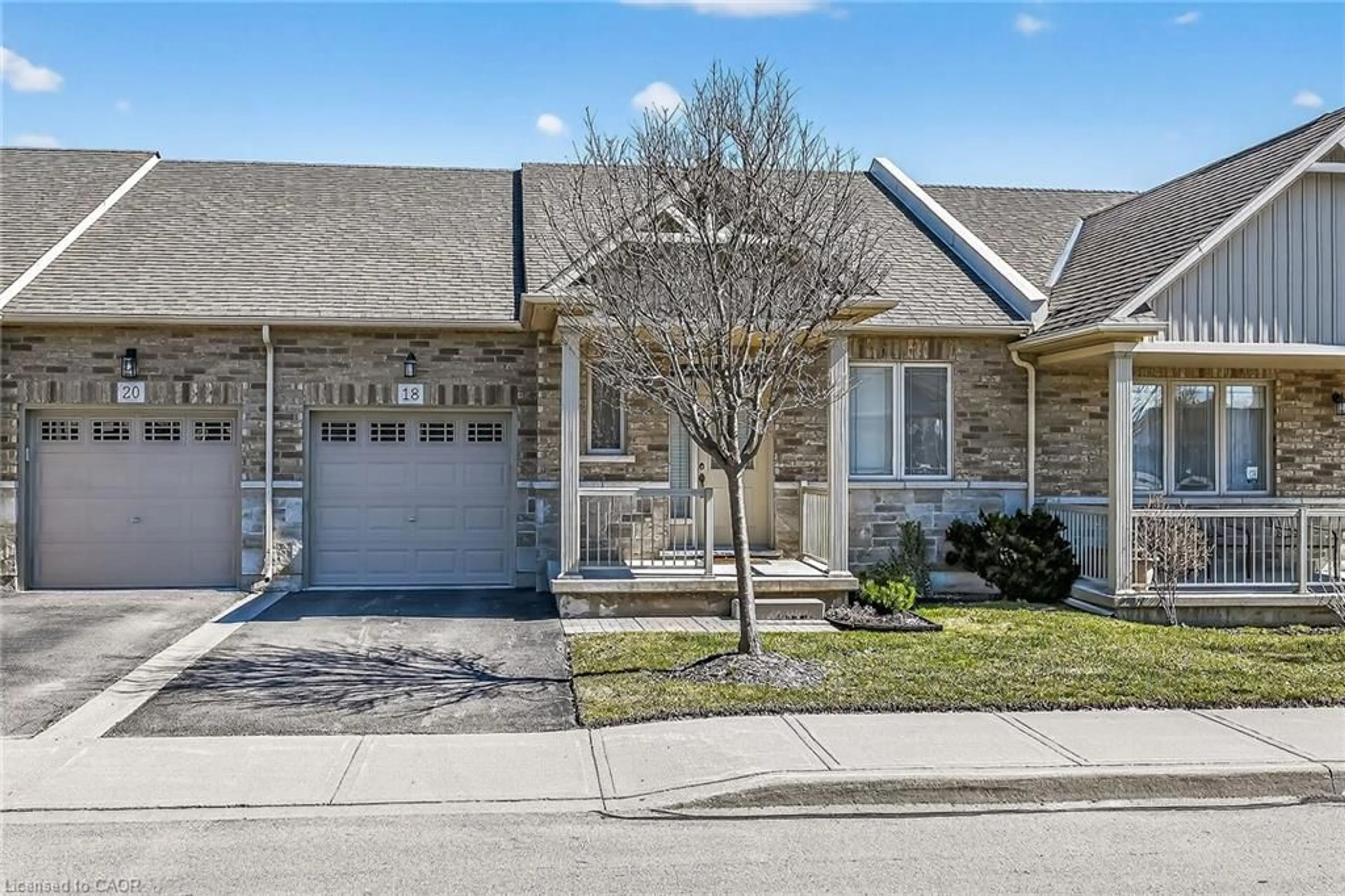 Home with brick exterior material, street for 18 Ecker Lane, Hamilton Ontario L0R 1C0