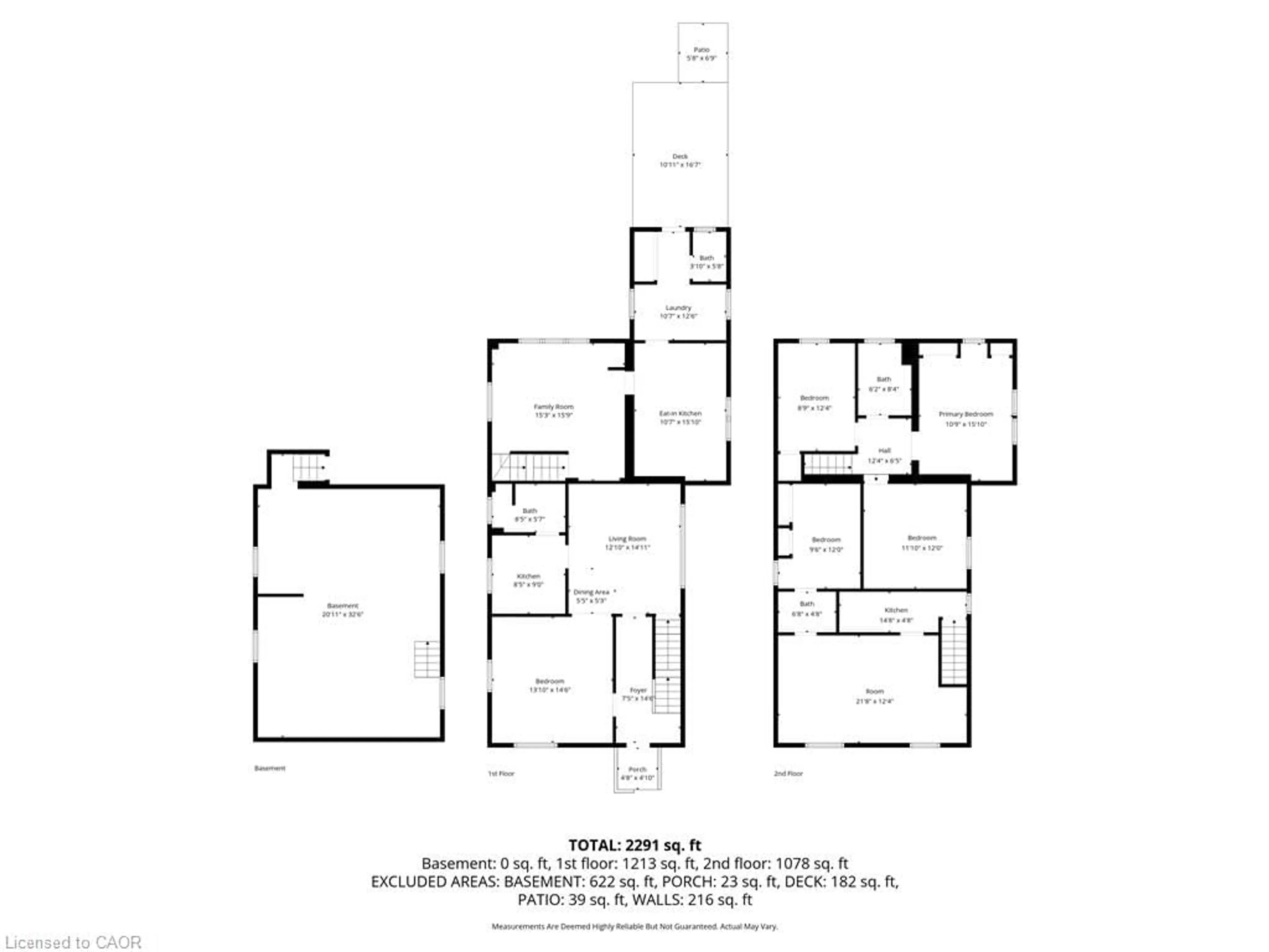 Floor plan for 9 Willow St, Paris Ontario N3L 2K5