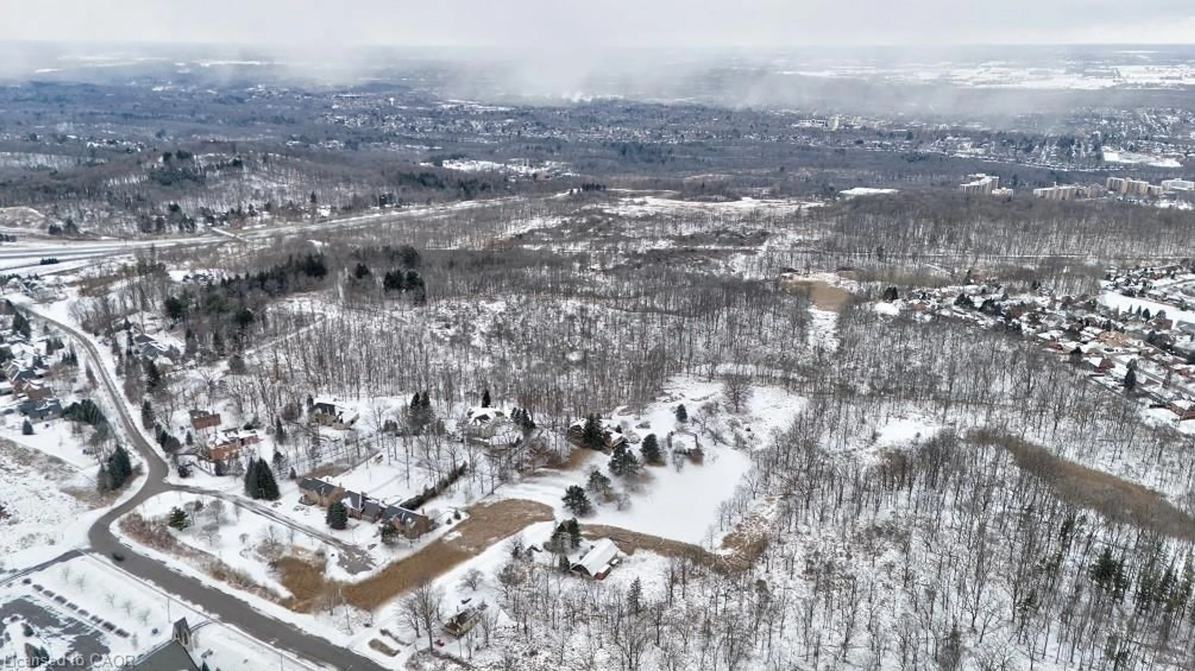 A pic from outside/outdoor area/front of a property/back of a property/a pic from drone, mountain view for 1127 & 1135 Old Mohawk Rd, Ancaster Ontario L9G 3K9