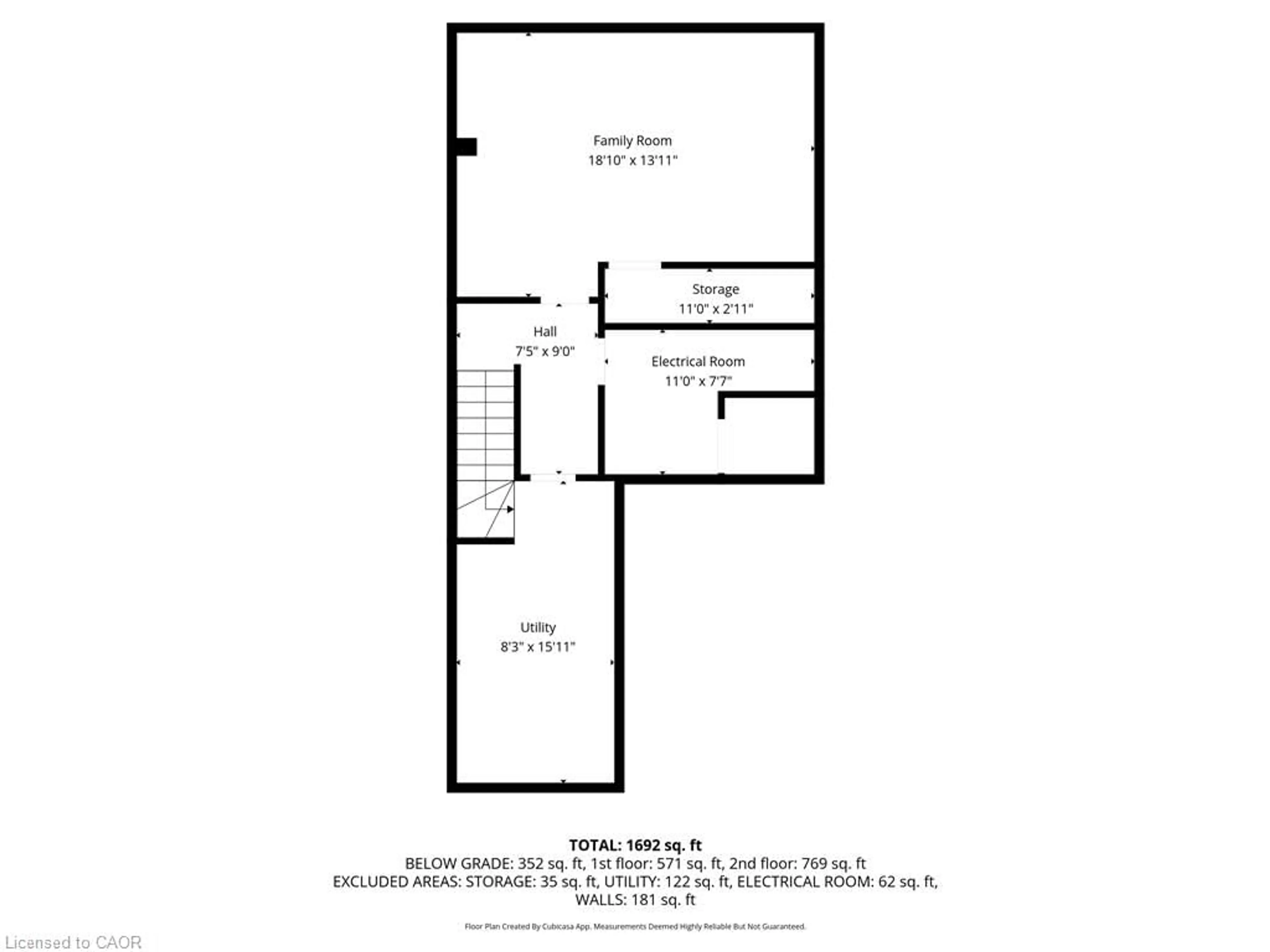 Floor plan for 39 Mccargow Dr, Haldimand Ontario N3W 0C3