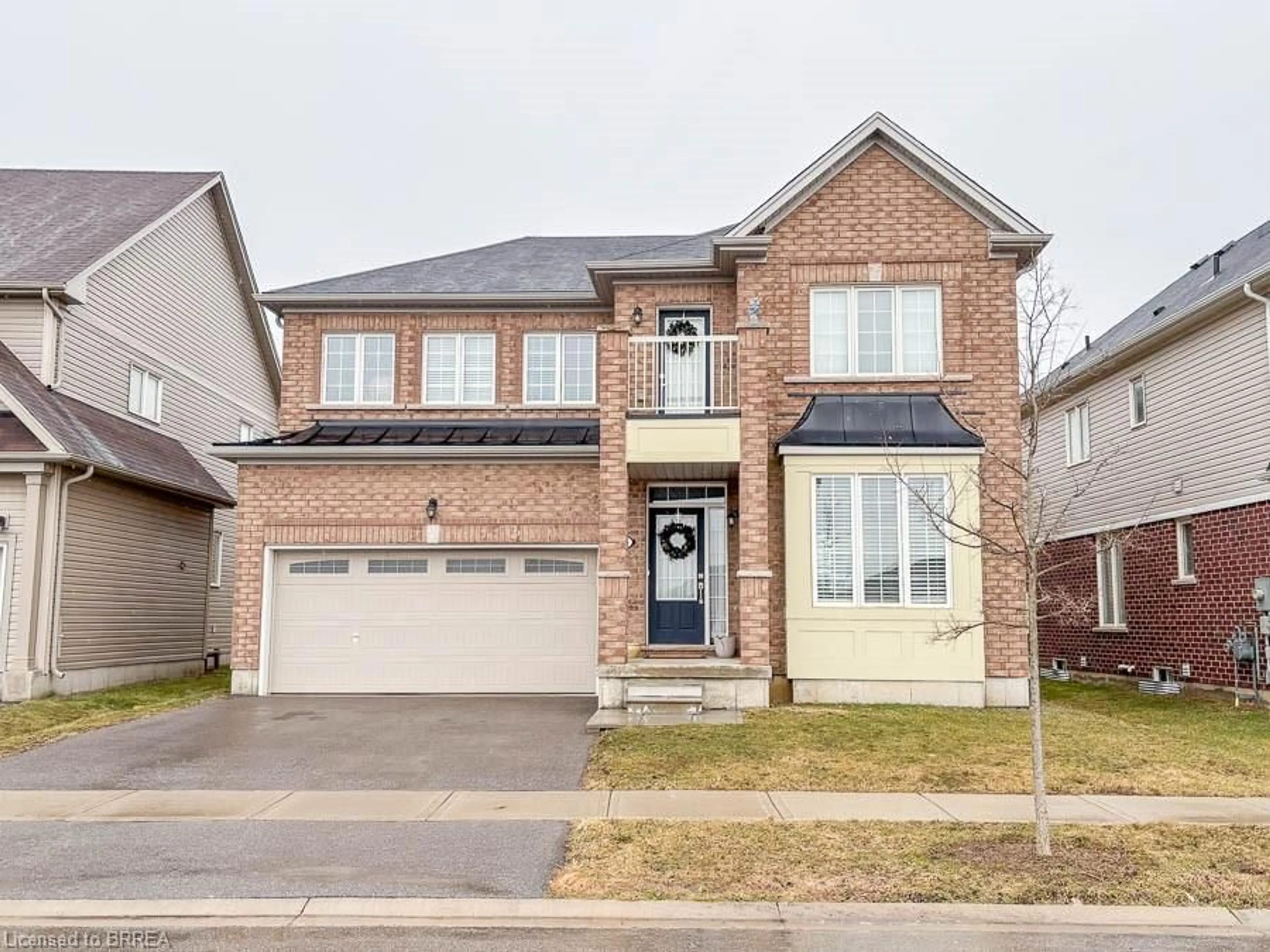 Home with brick exterior material, street for 5 Sinden Rd, Brantford Ontario N3T 0P7