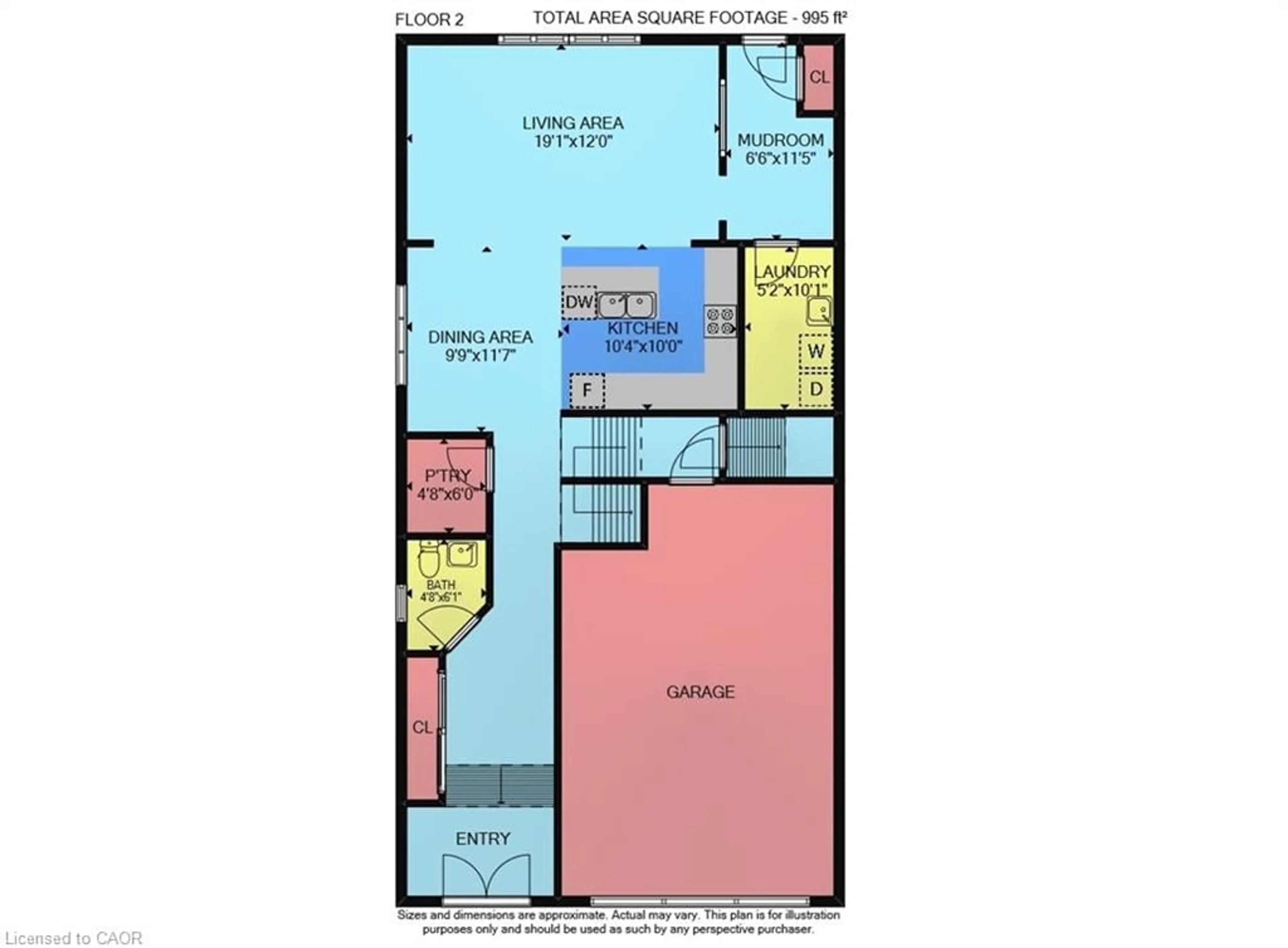 Floor plan for 30 Patterson Dr, Caledonia Ontario N3W 0B8