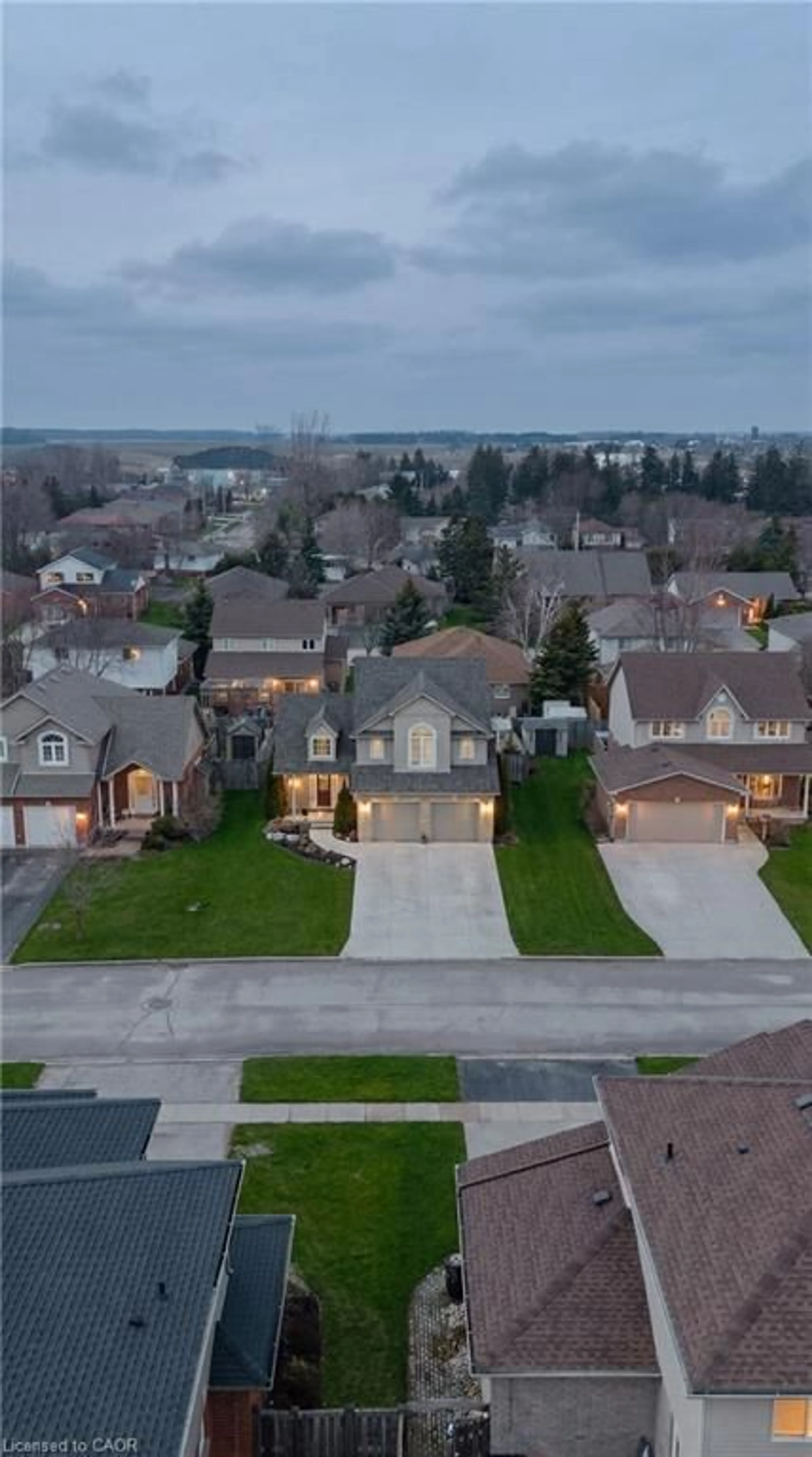 A pic from outside/outdoor area/front of a property/back of a property/a pic from drone, street for 20 Parkside St, Drayton Ontario N0G 1P0