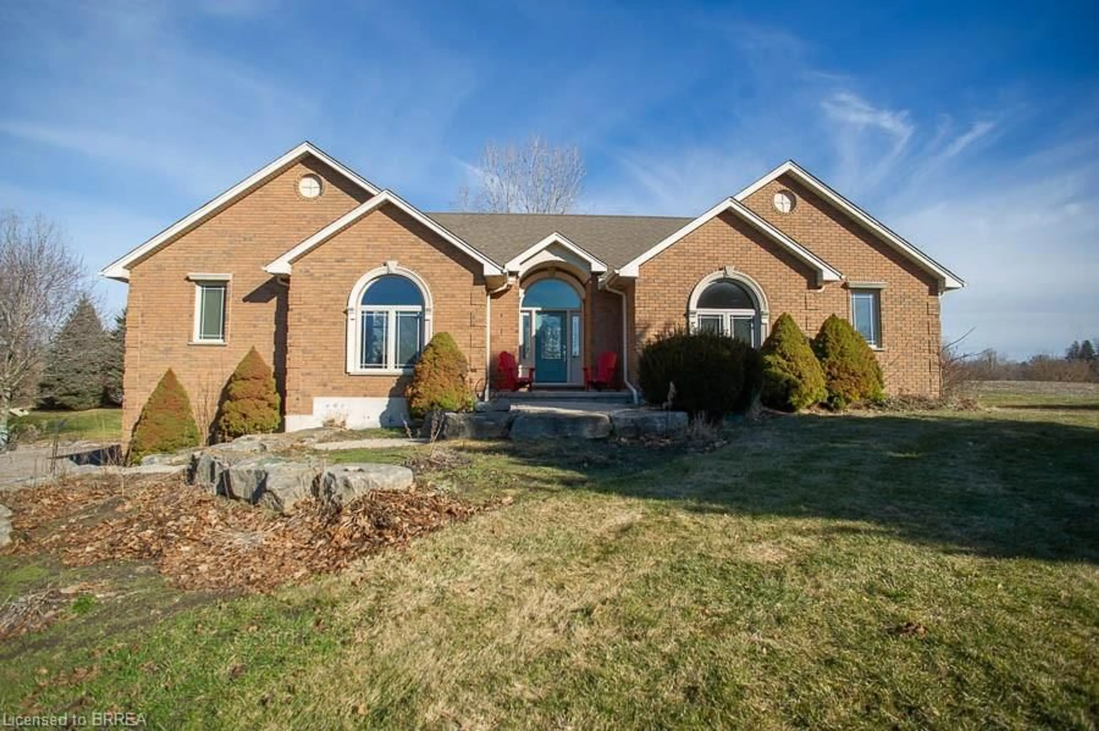 Home with brick exterior material, street for 171 German School Rd, St. George Ontario N3L 3E1