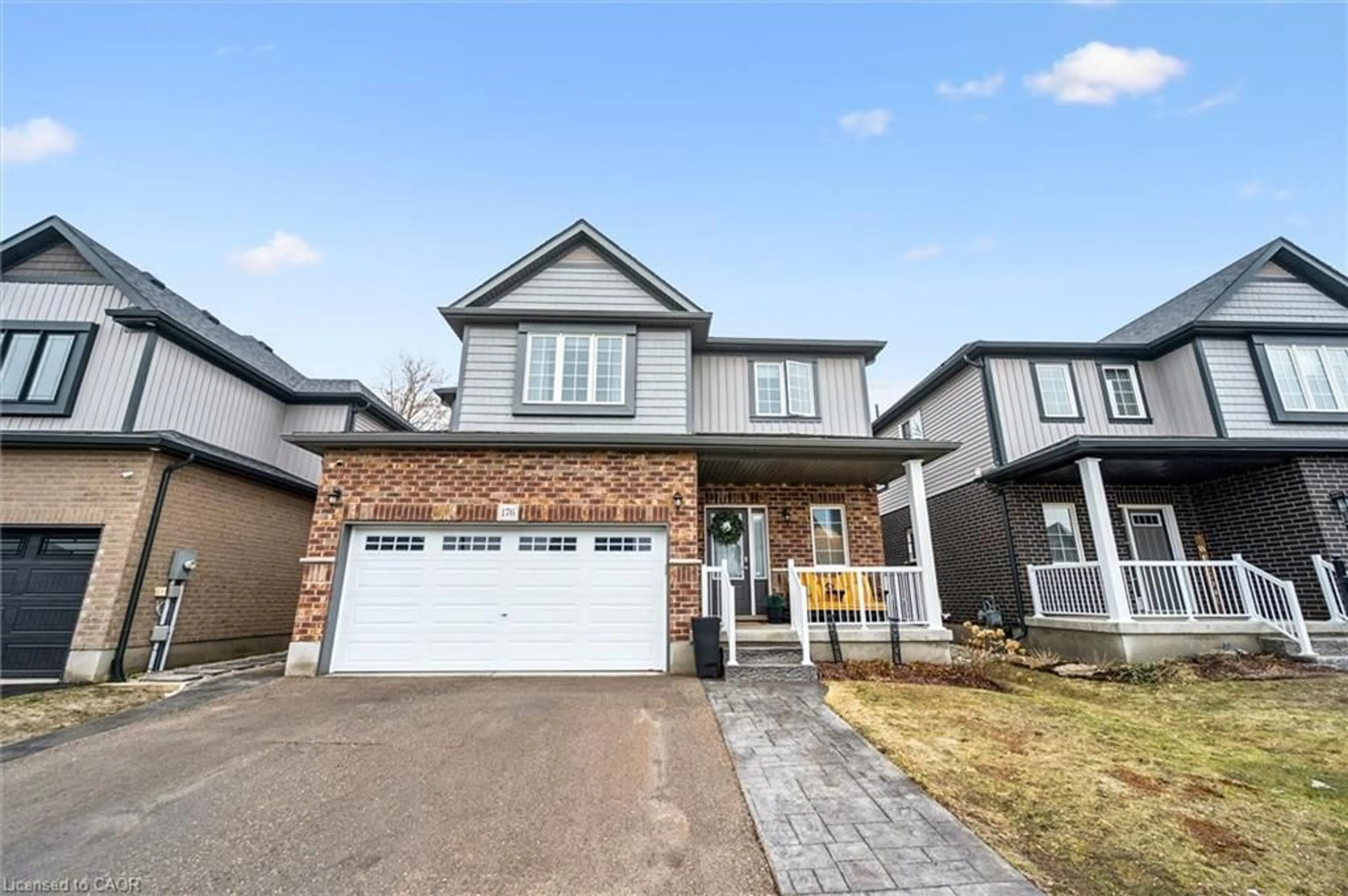 Home with brick exterior material, street for 176 Snyder Ave, Elmira Ontario N3B 0C9