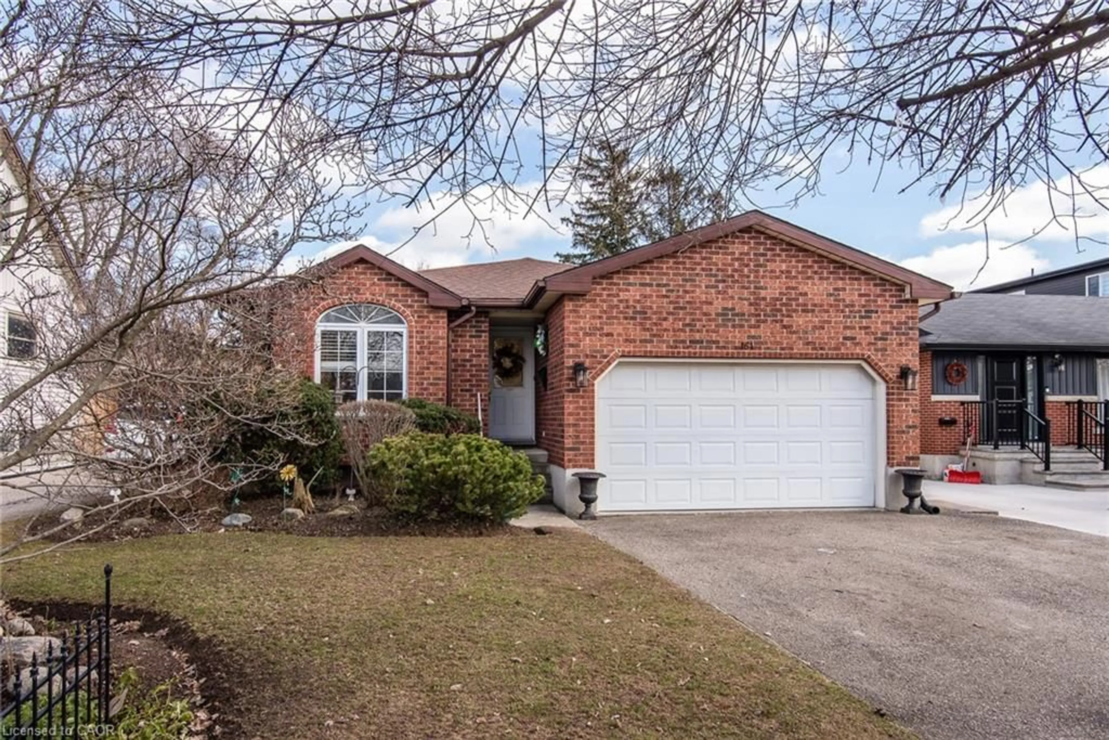 Home with brick exterior material, street for 161 Fifth Ave, Kitchener Ontario N2C 1P6