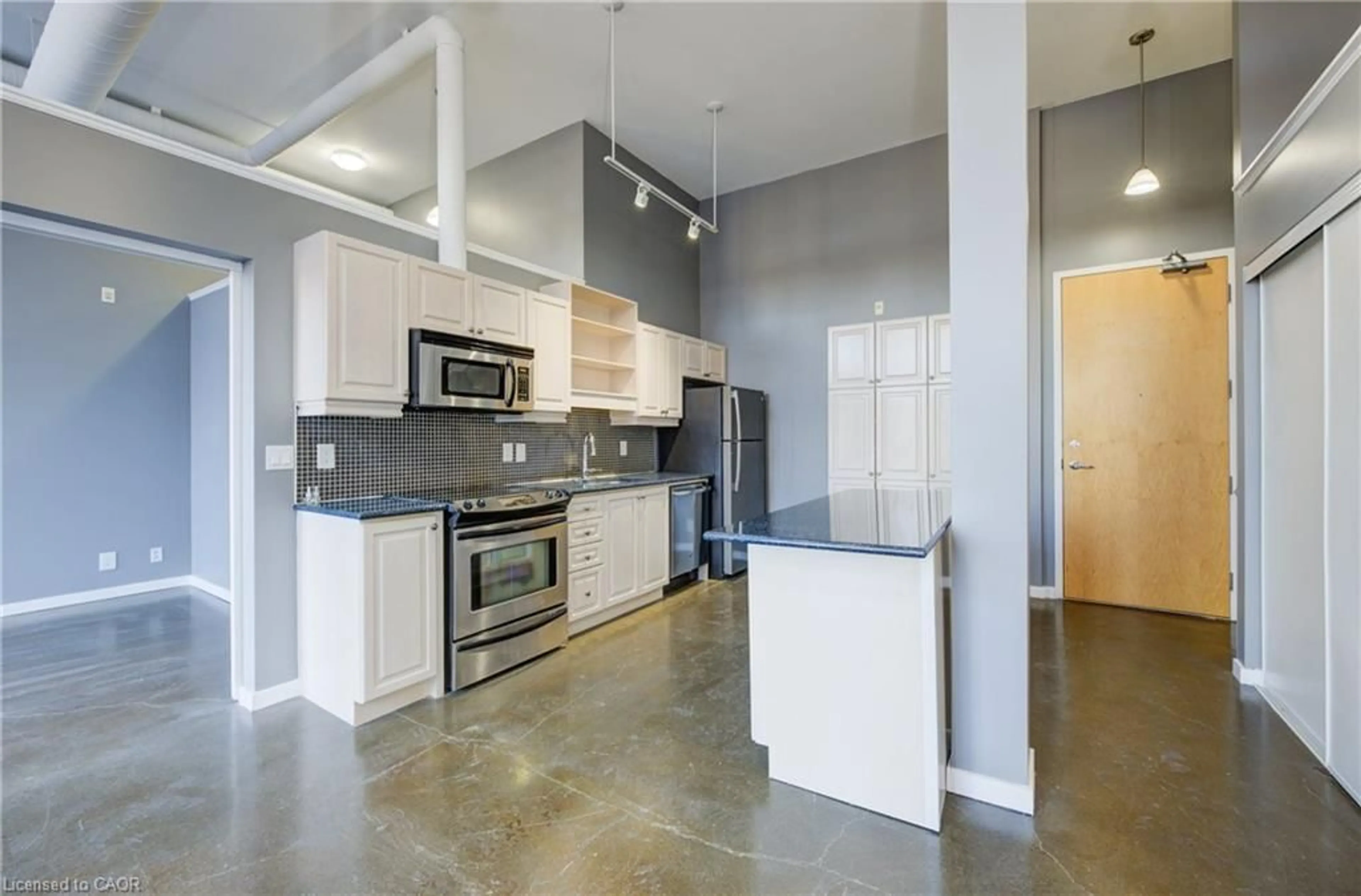 Open concept kitchen, unknown for 404 King St #526, Kitchener Ontario N2G 4Z9
