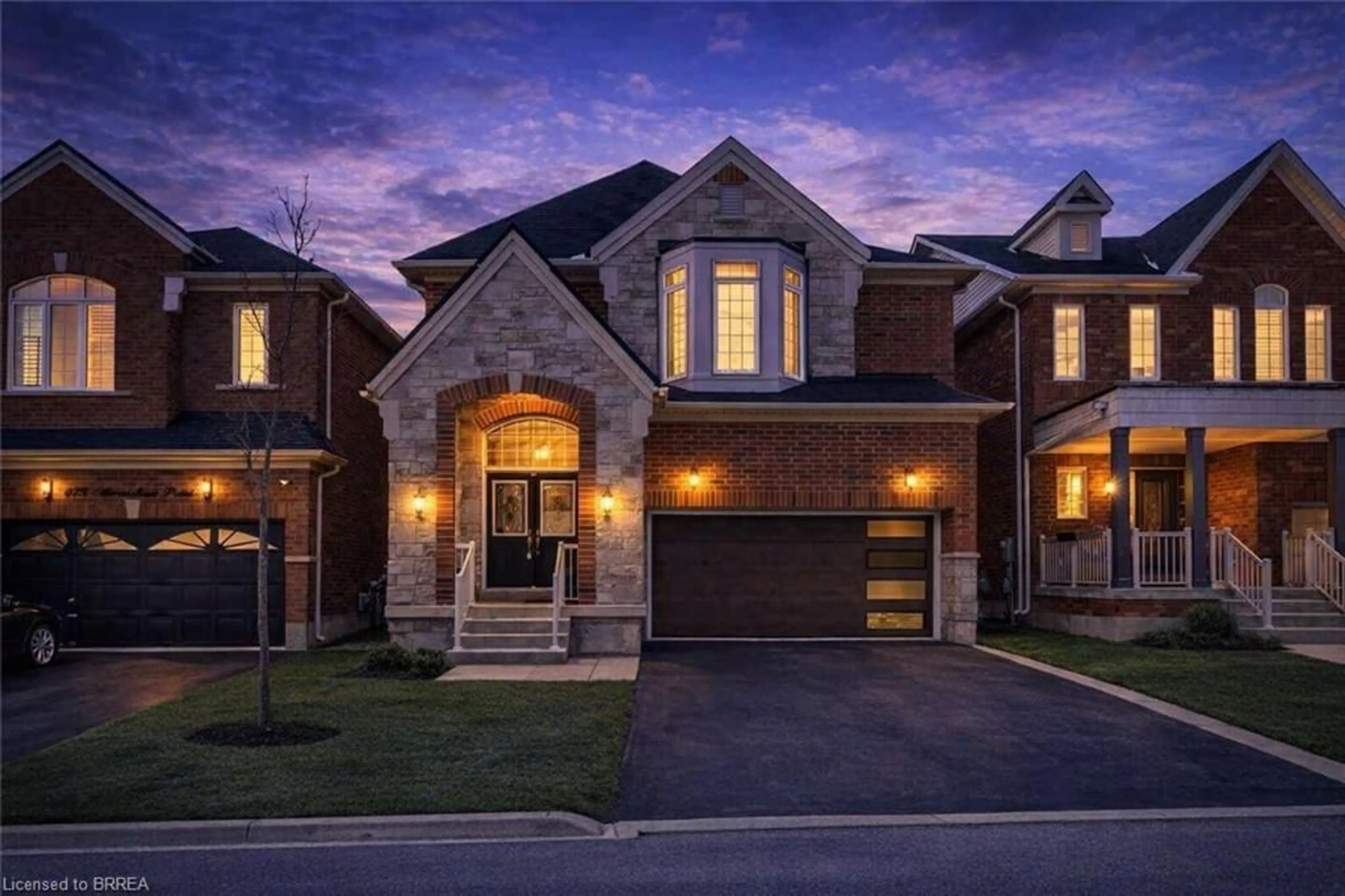 Home with brick exterior material, street for 471 Ollerenshaw Pt, Milton Ontario L9T 8P7