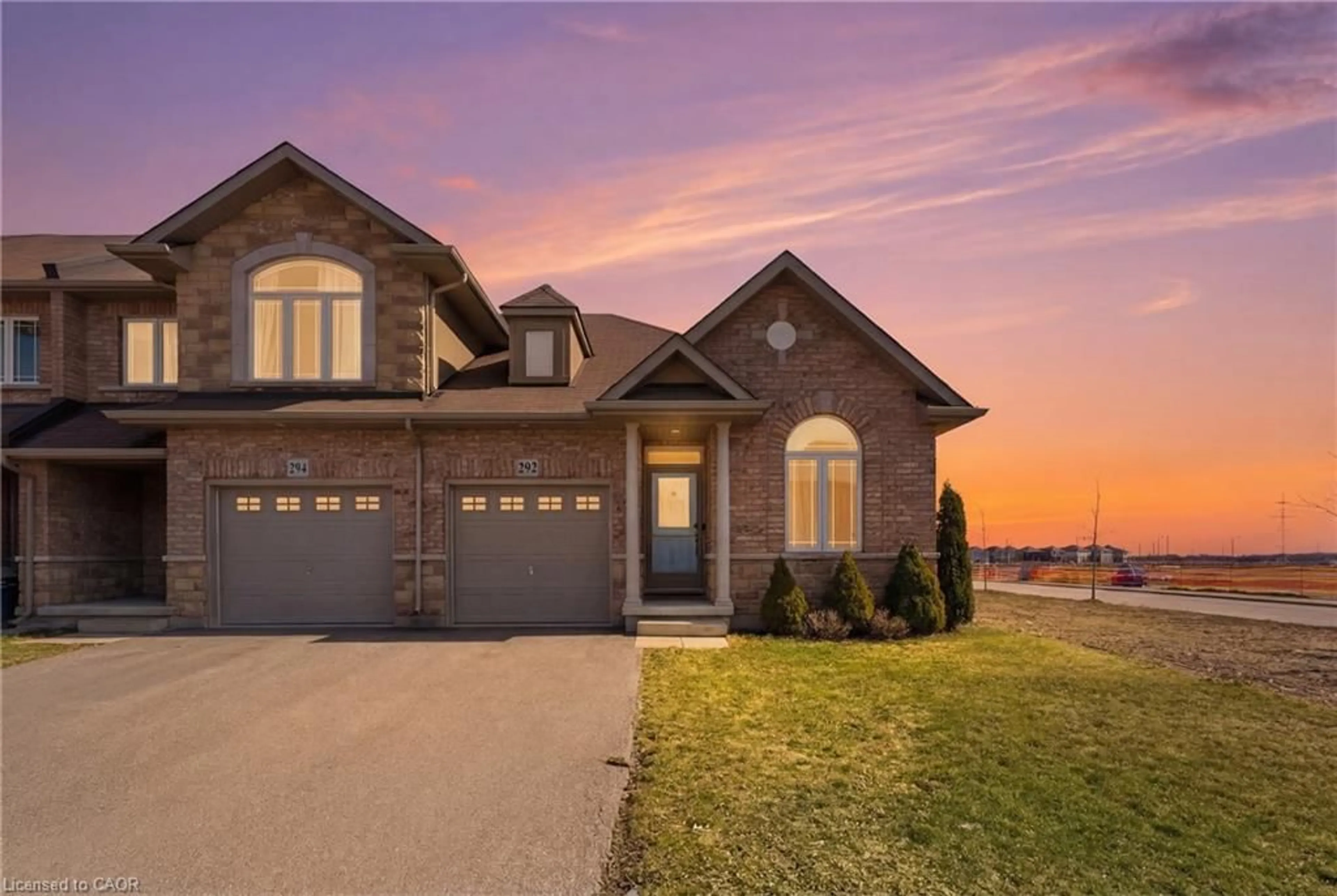 Home with brick exterior material, water/lake/river/ocean view for 292 Keystone Cres, Hamilton Ontario L0R 1P0