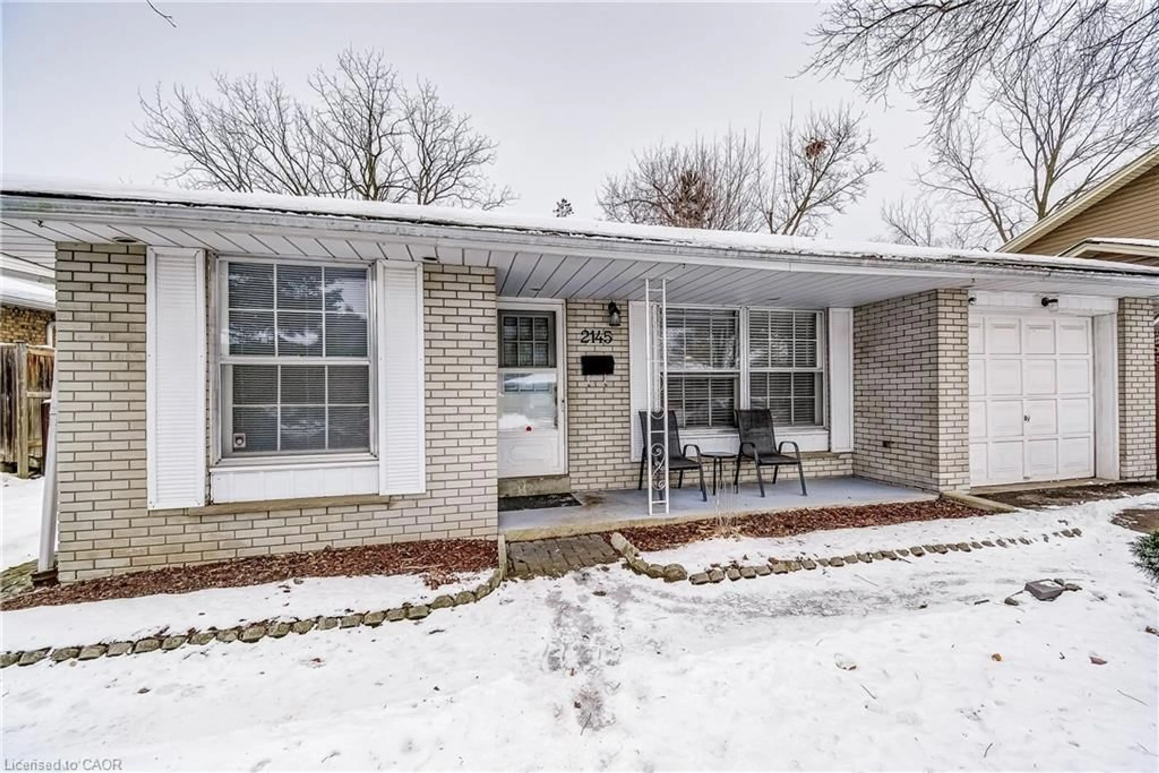 Home with brick exterior material, street for 2145 Sandringham Dr, Burlington Ontario L7P 1T8