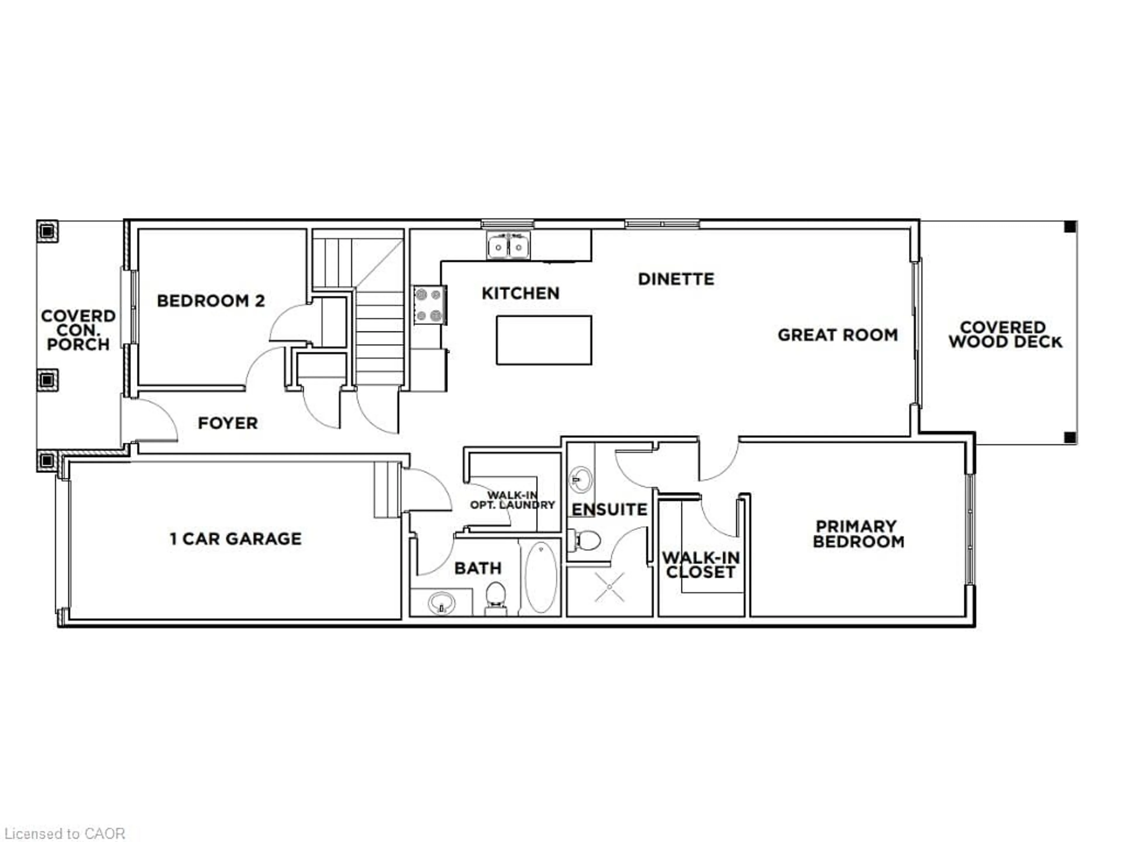 Floor plan for 183 Craddock Blvd, Jarvis Ontario N0A 1J0