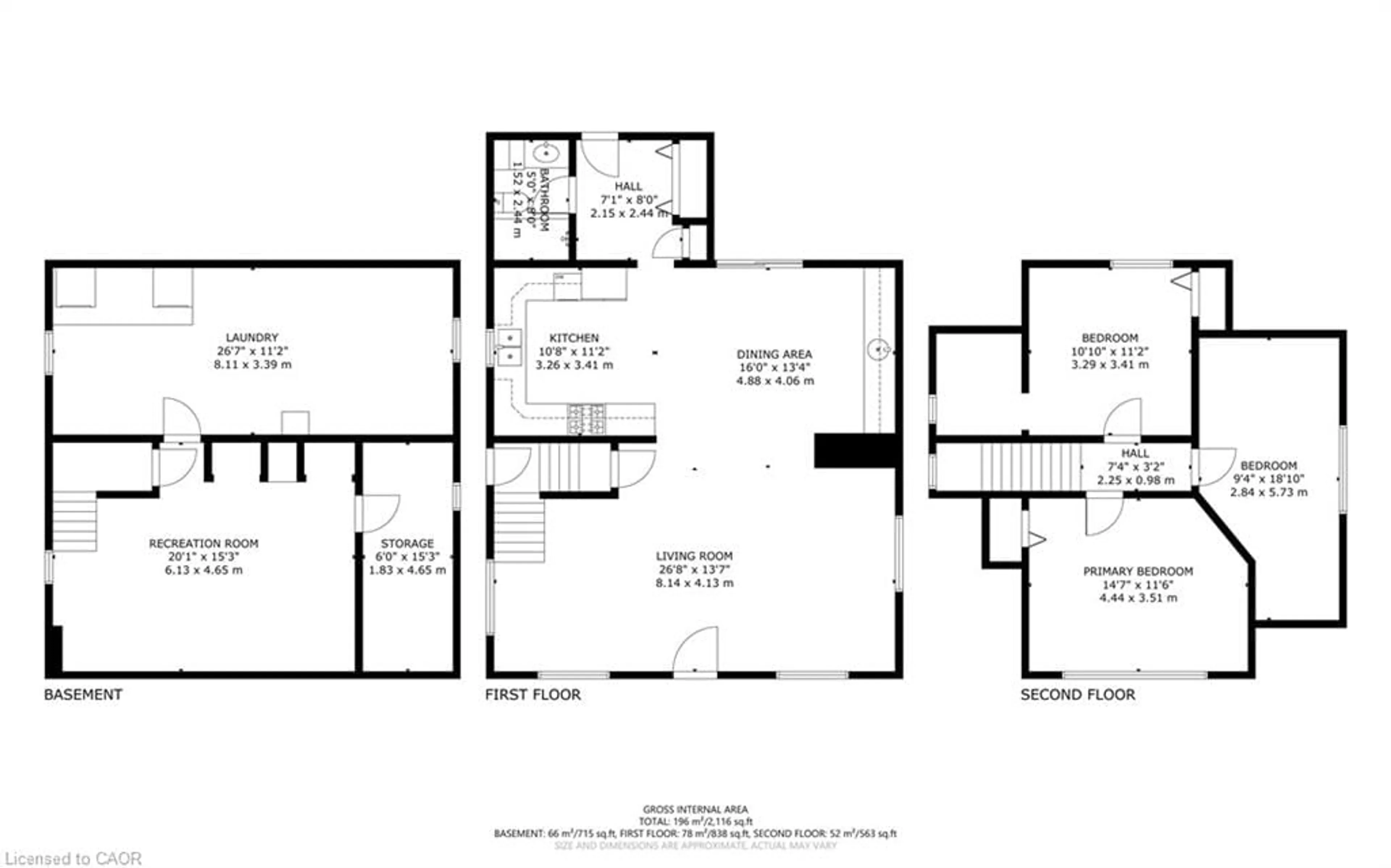 Floor plan for 23247 Beattie Line, Elgin Ontario N0L 2N0