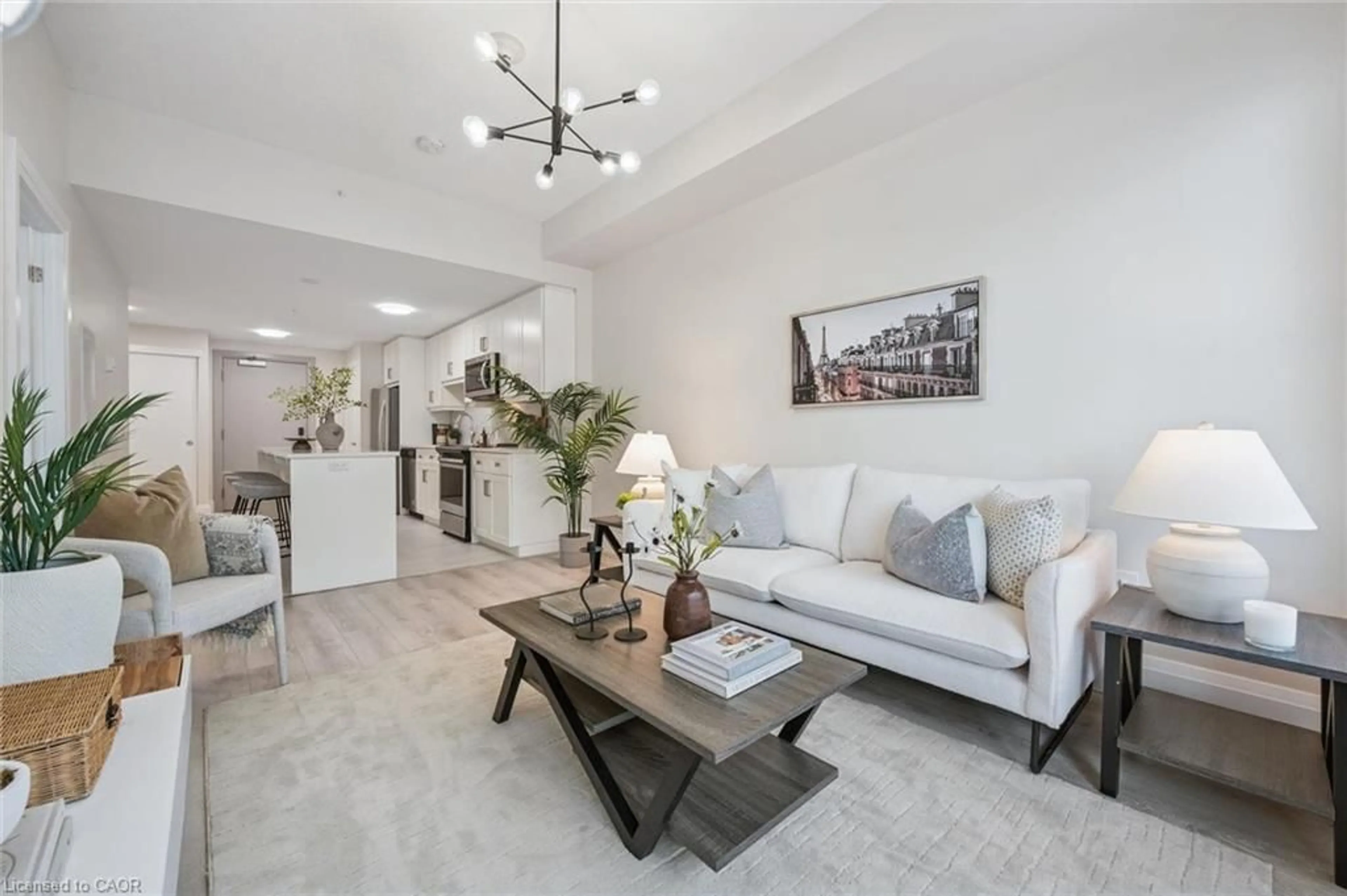 Living room with furniture, unknown for 73 Arthur St #514, Guelph Ontario N1E 0S6