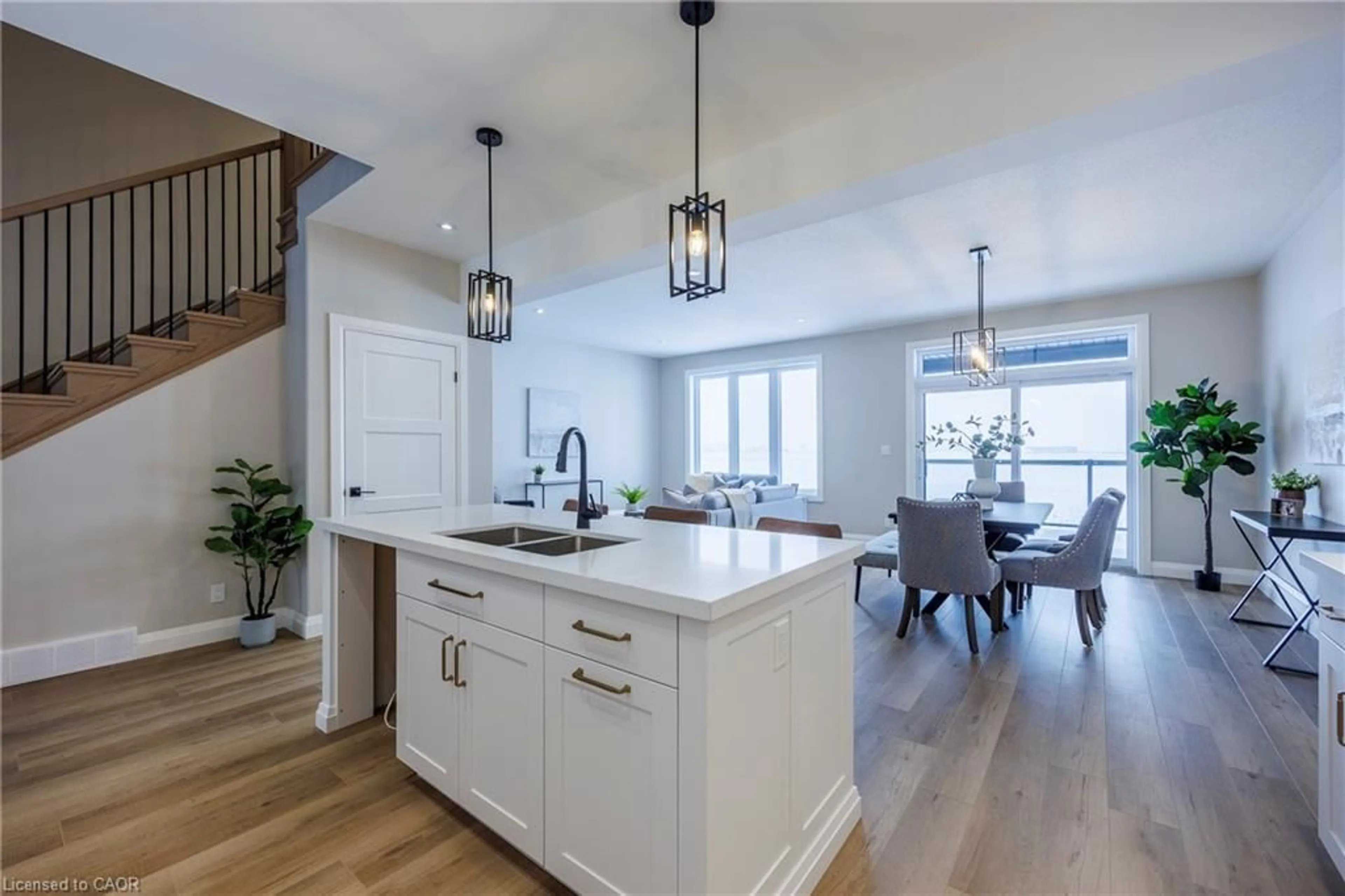 Open concept kitchen, unknown for 215 Lafayette St, Jarvis Ontario N0A 1J0