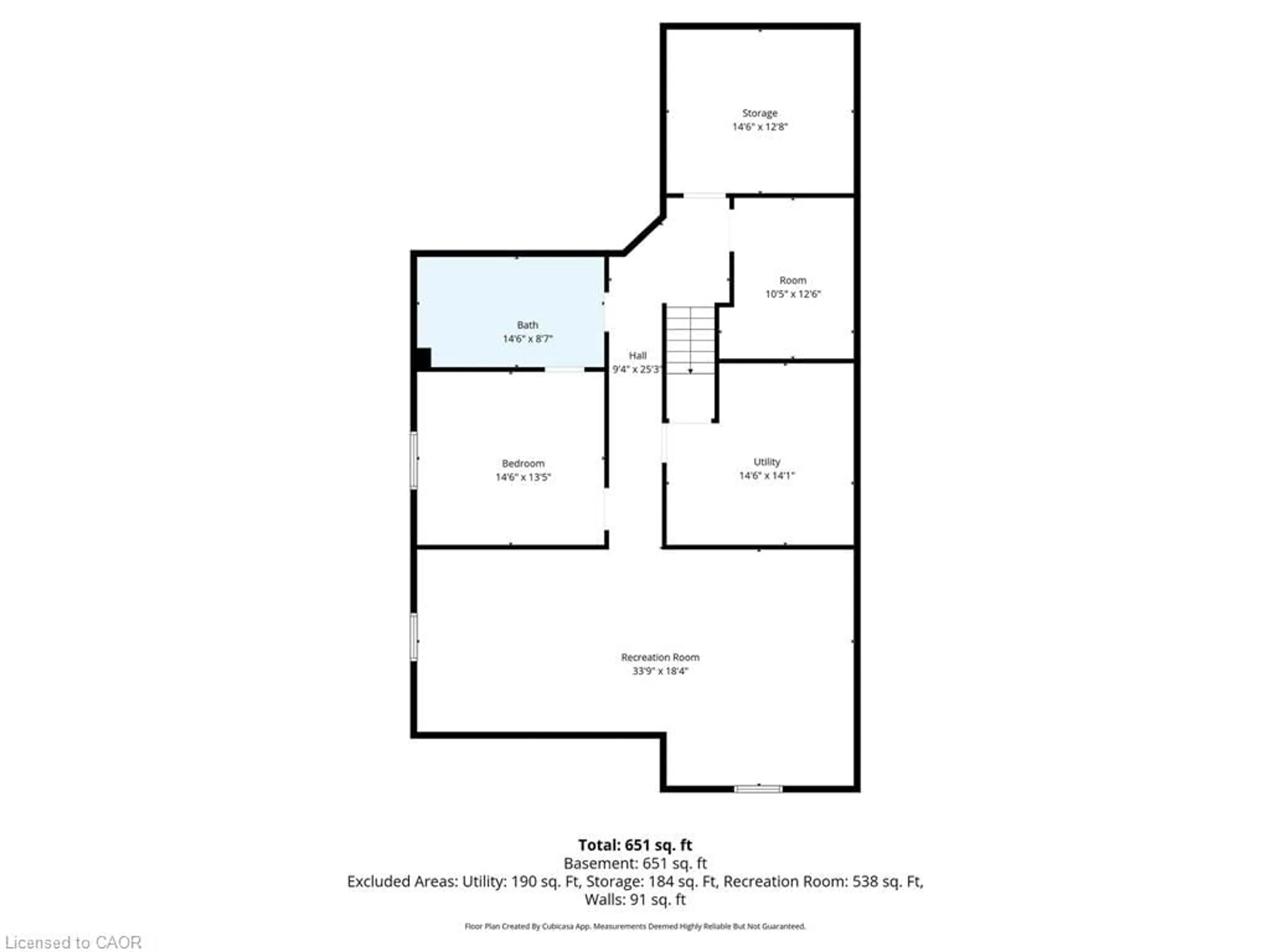 Floor plan for 96 Anastasia Blvd, Smithville Ontario L0R 2A0
