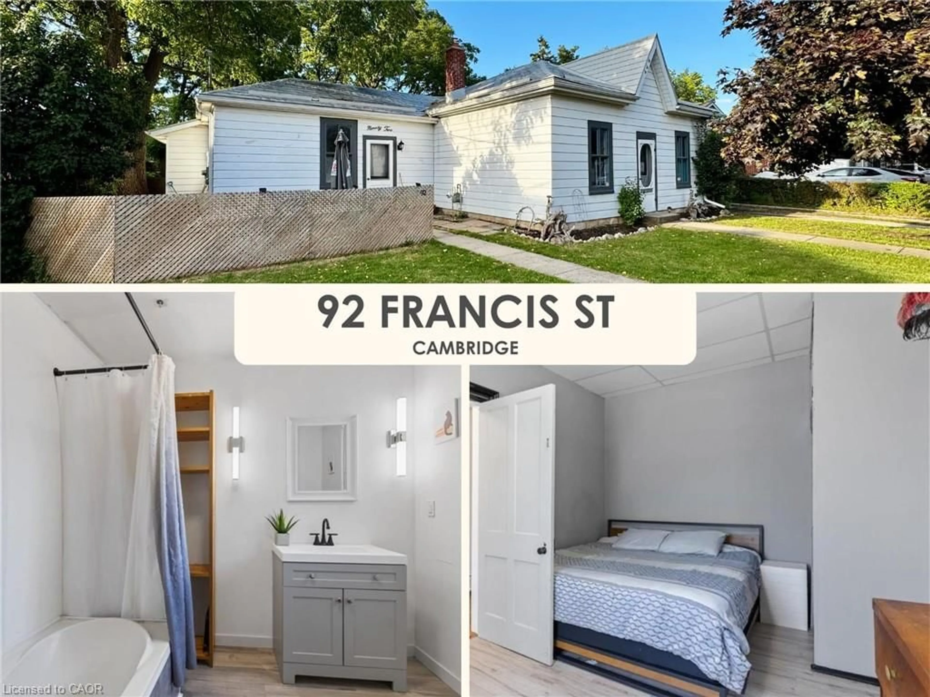 Unknown for 92 Francis St, Cambridge Ontario N1S 2A1