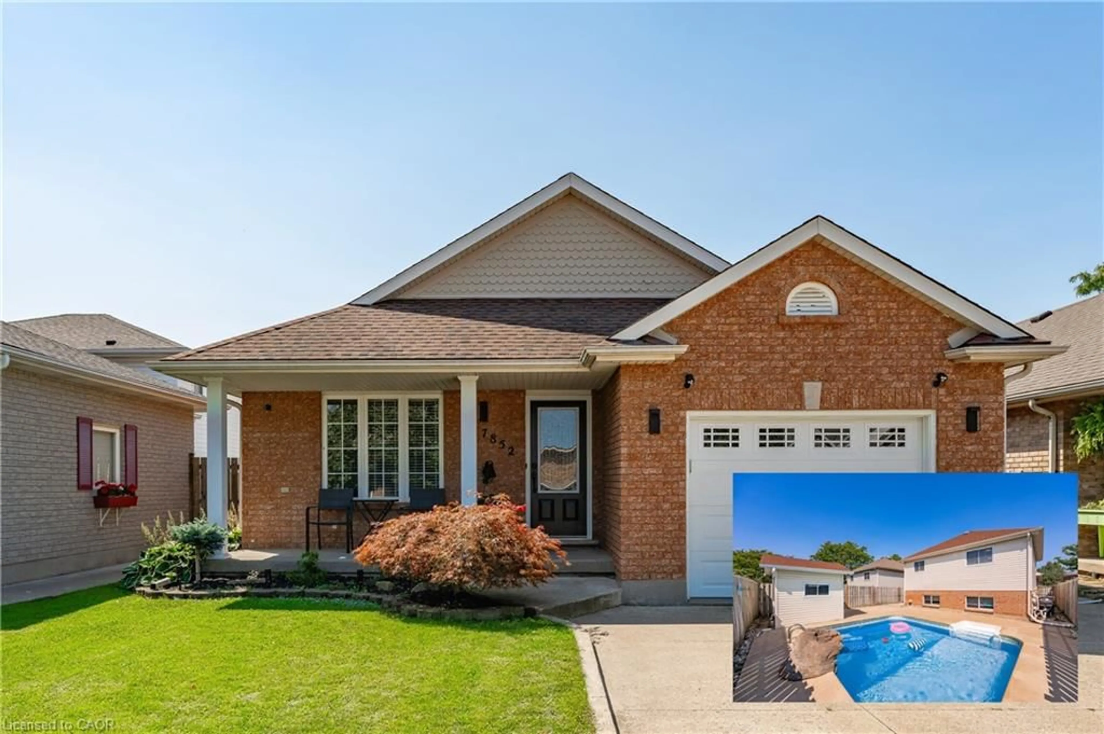 Home with brick exterior material, street for 7852 Sabine Dr, Niagara Falls Ontario L2H 3E4