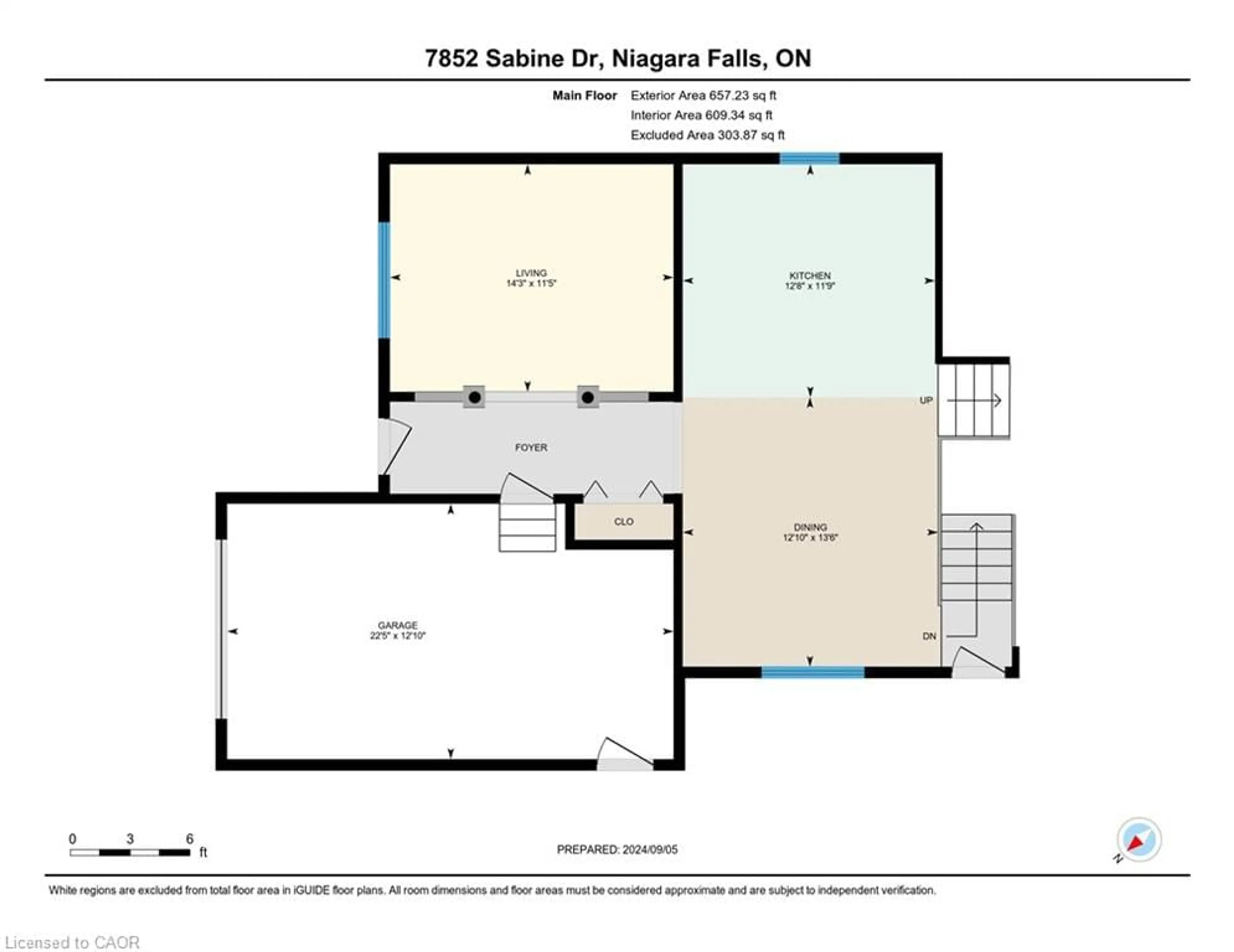 Floor plan for 7852 Sabine Dr, Niagara Falls Ontario L2H 3E4