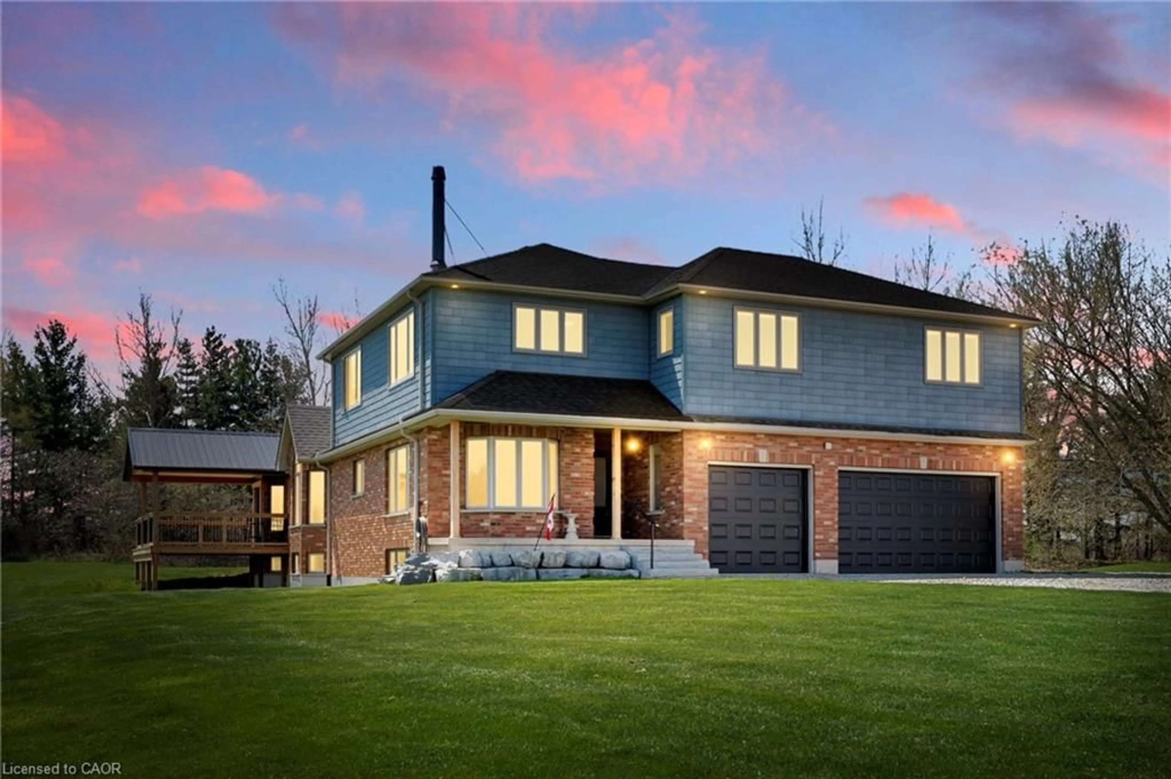 Home with brick exterior material, building for 70 Governors Rd, Paris Ontario N3L 3E1