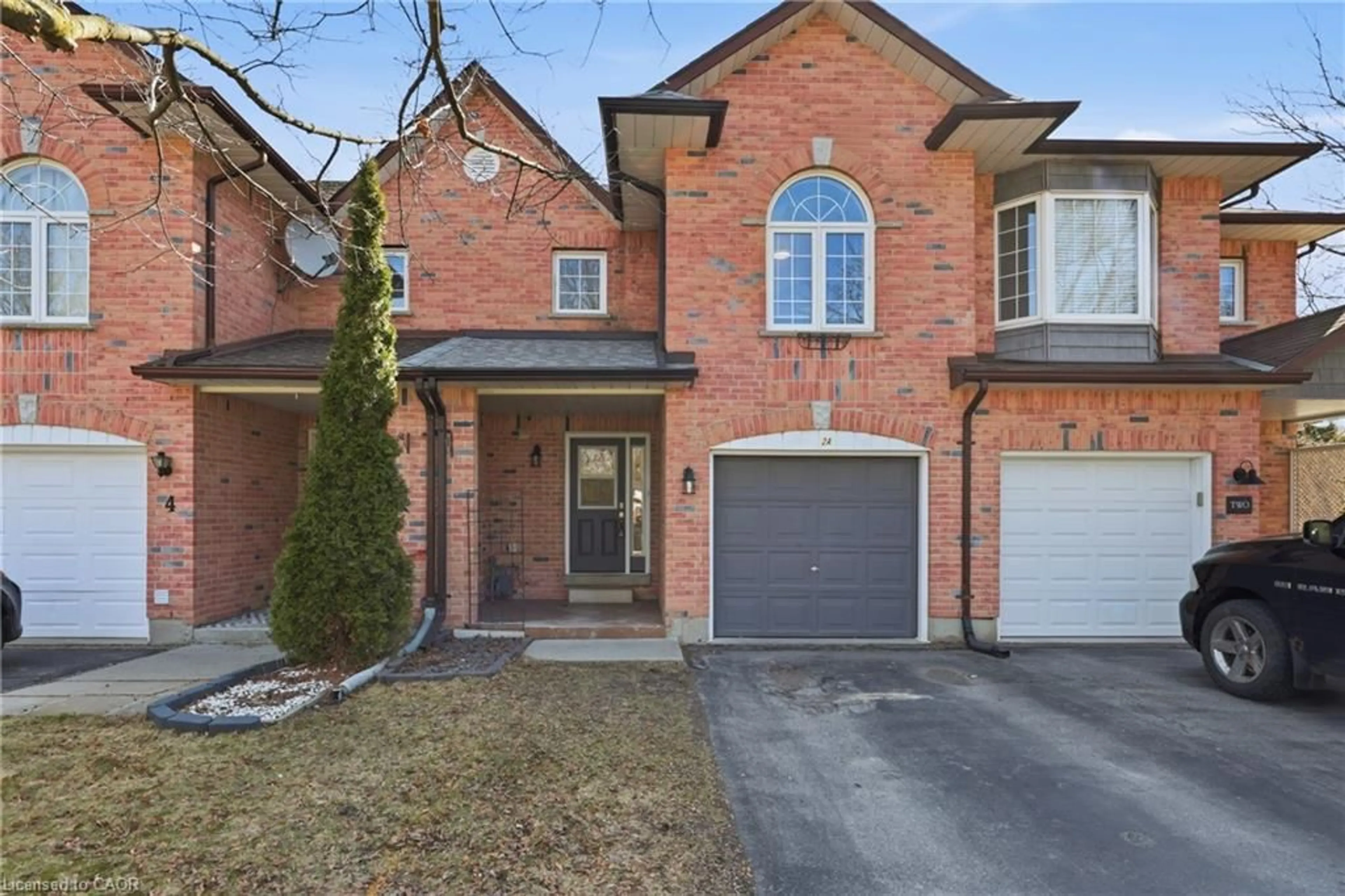 Home with brick exterior material, street for 2A Courtland Dr, Brantford Ontario N3R 7V8
