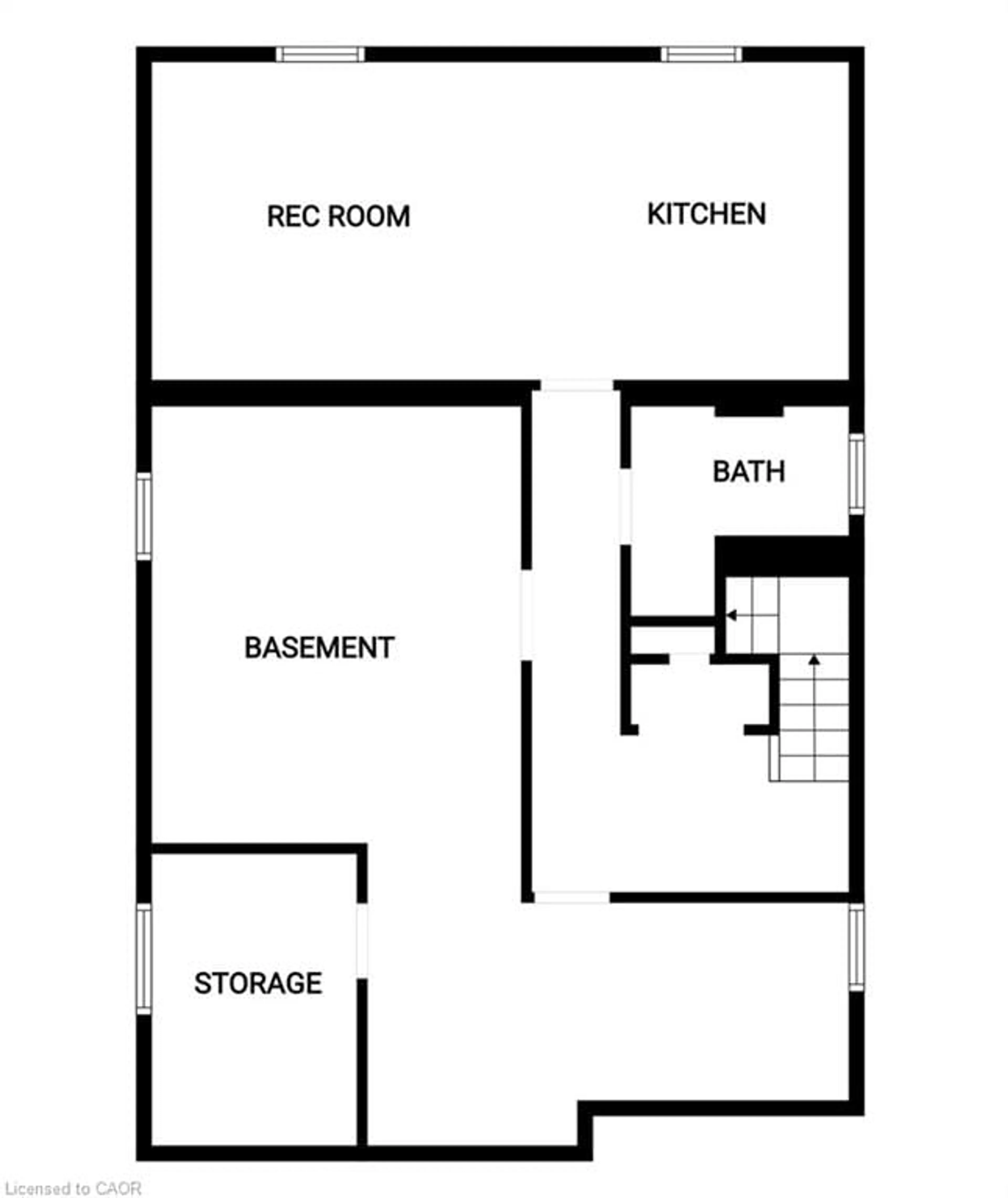Floor plan for 65 Hadrian Dr, Etobicoke Ontario M9W 1V6