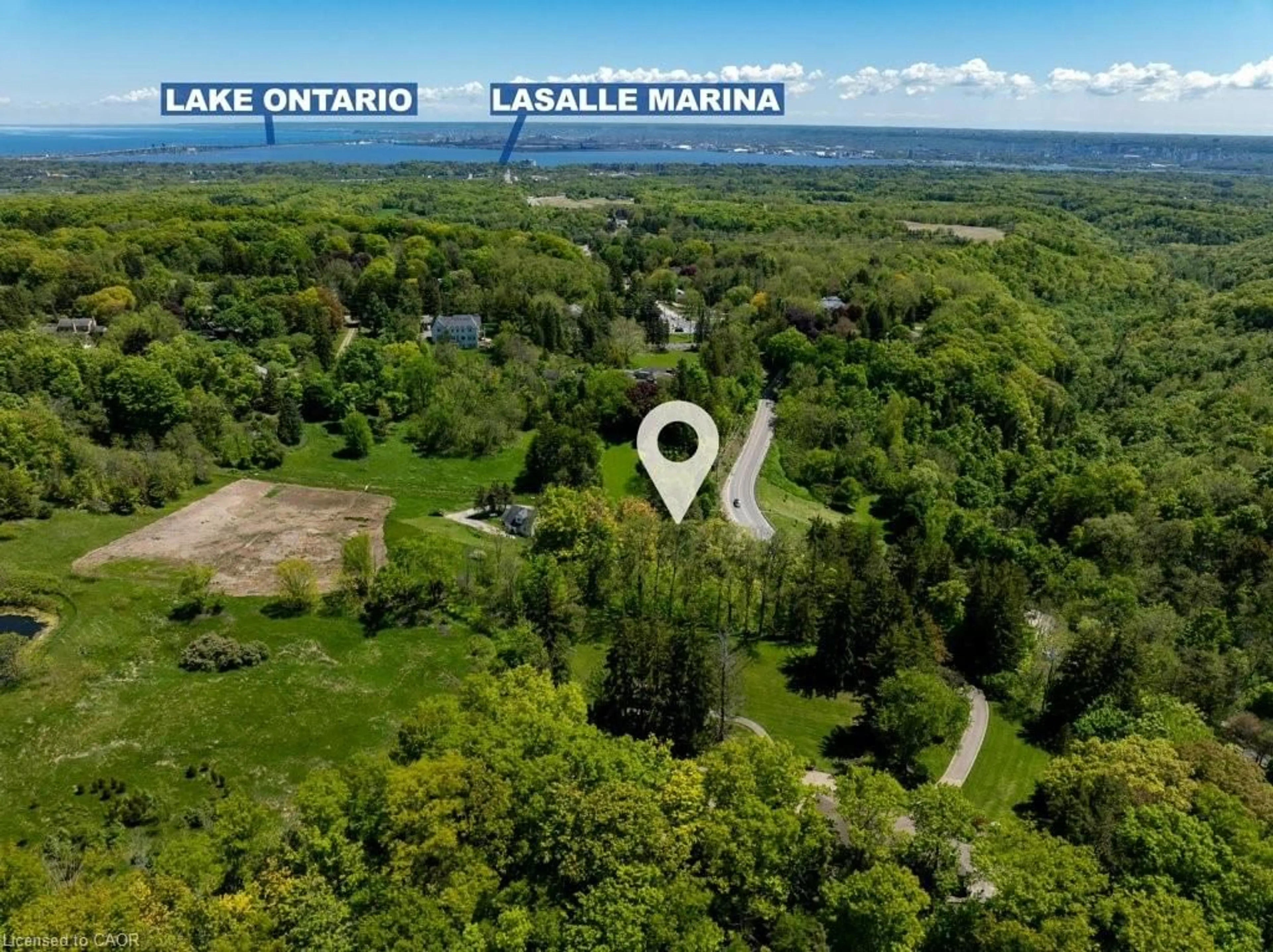 A pic from outside/outdoor area/front of a property/back of a property/a pic from drone, water/lake/river/ocean view for 193 Mill St, Waterdown Ontario L0R 2H0