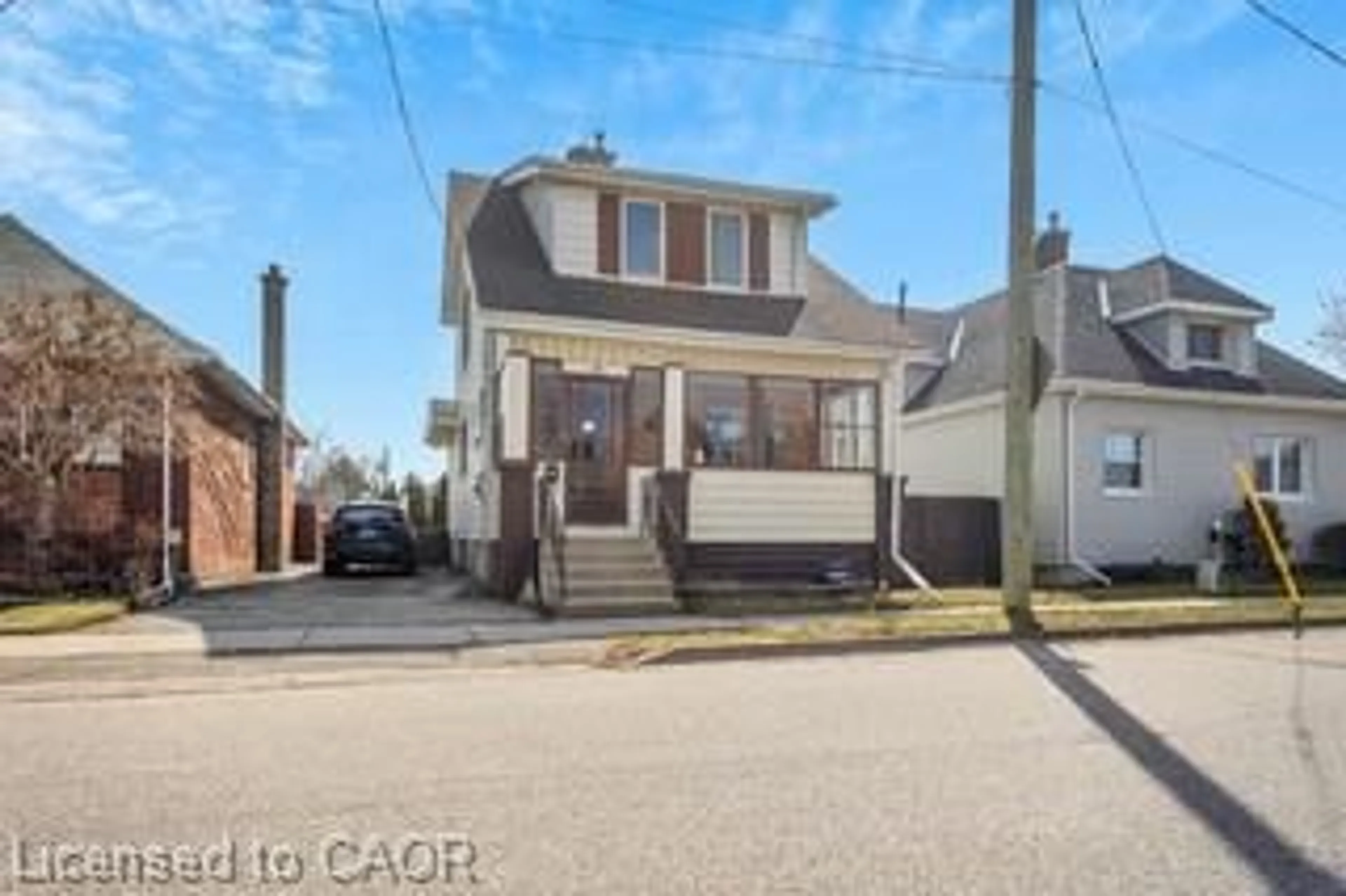 Home with brick exterior material, street for 52 Bishop St, Brantford Ontario N3S 1M2