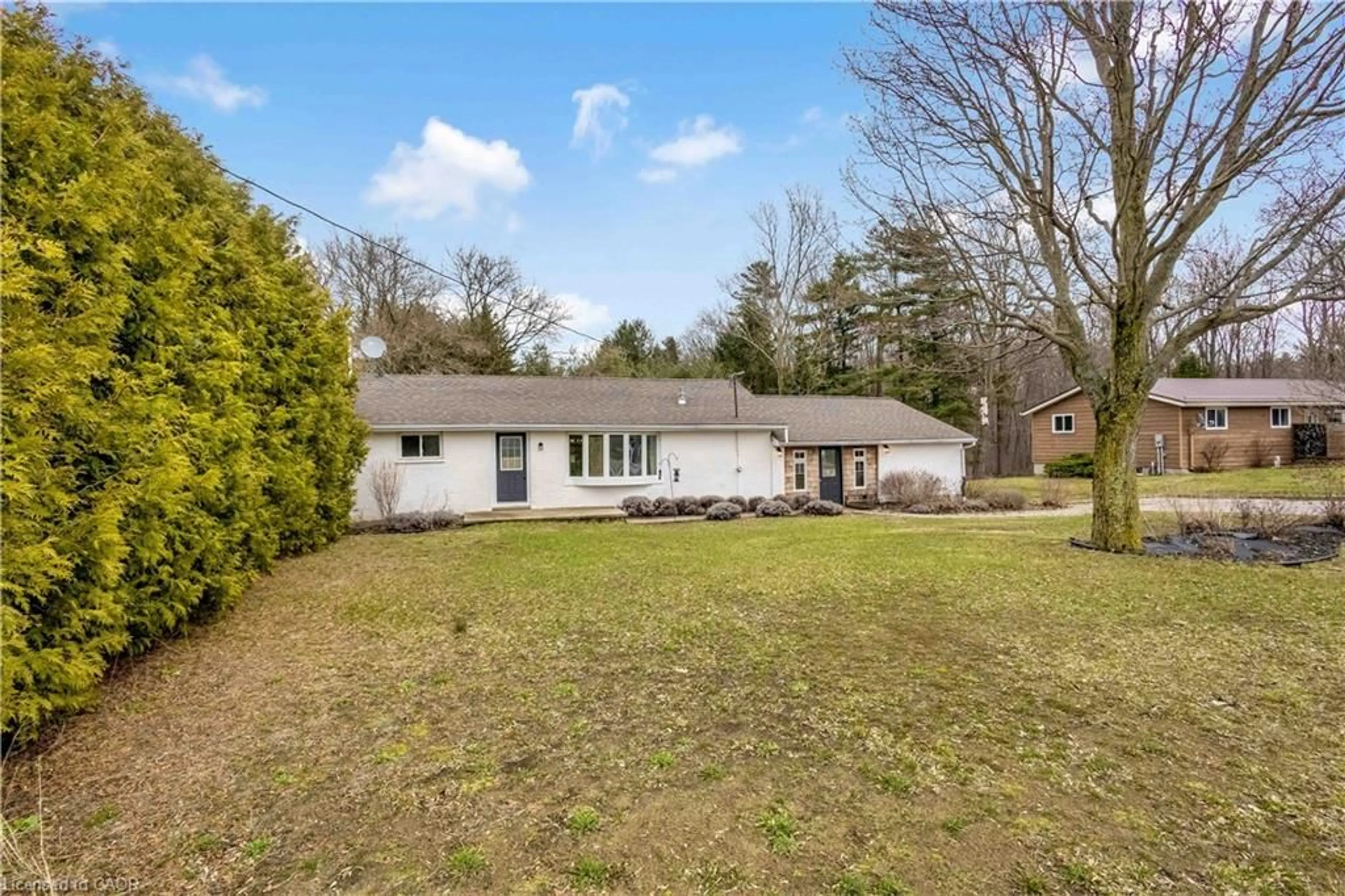 A pic from outside/outdoor area/front of a property/back of a property/a pic from drone, unknown for 212 Charlotteville West Quarter Line Rd, St. Williams Ontario N0E 1P0