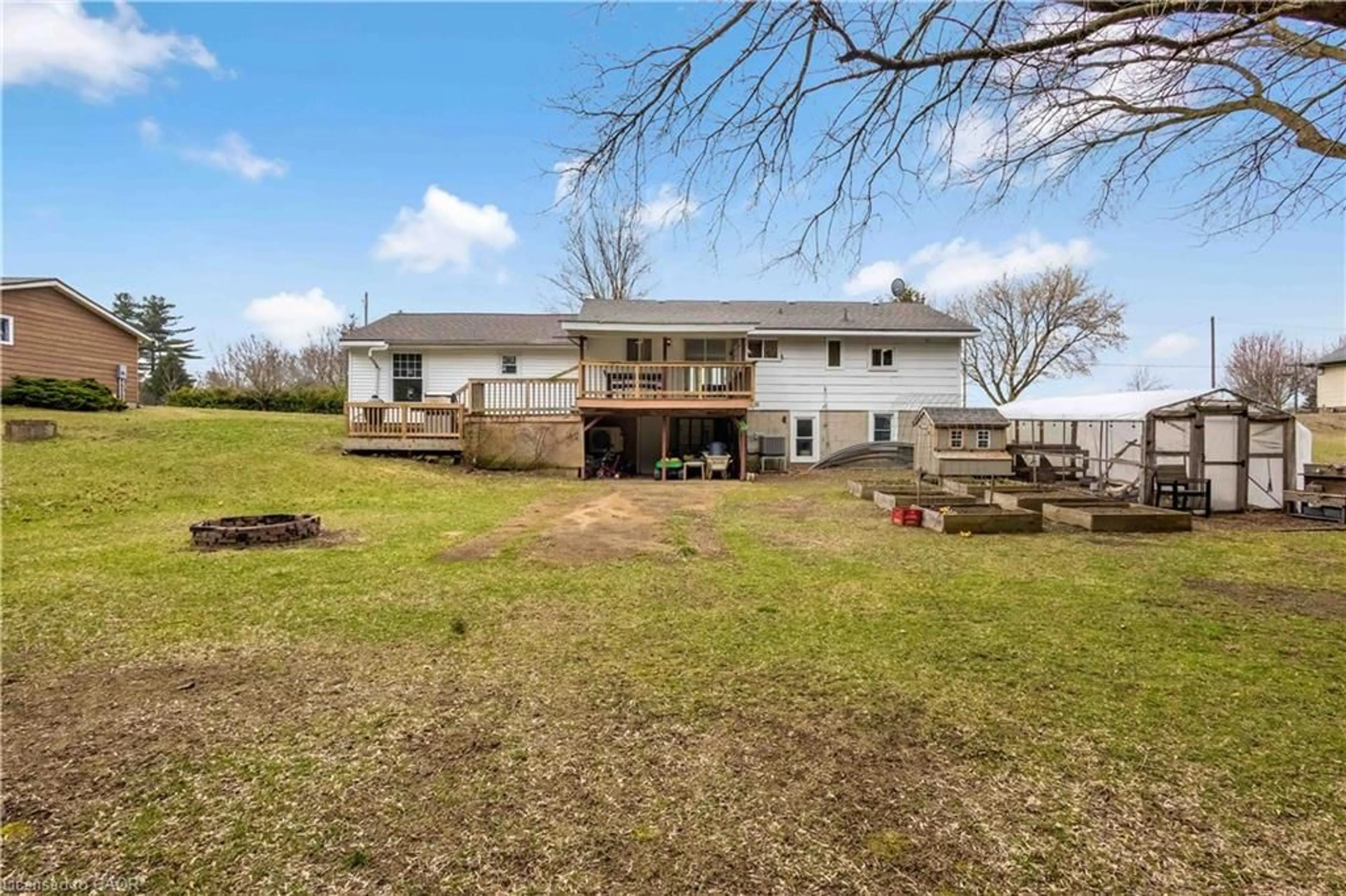 A pic from outside/outdoor area/front of a property/back of a property/a pic from drone, water/lake/river/ocean view for 212 Charlotteville West Quarter Line Rd, St. Williams Ontario N0E 1P0
