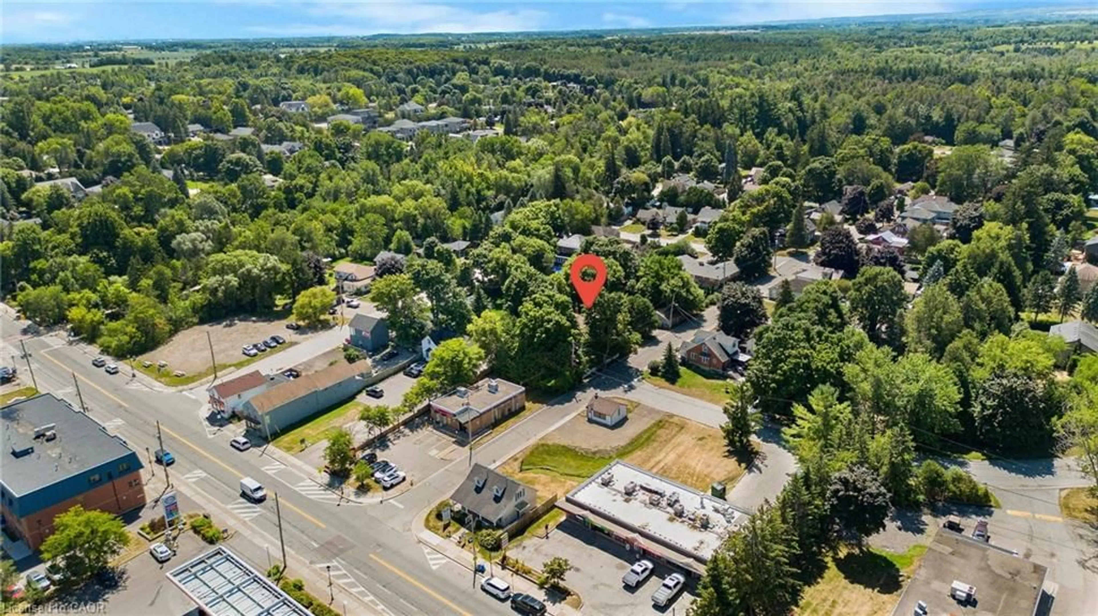 A pic from outside/outdoor area/front of a property/back of a property/a pic from drone, unknown for 2 Parsons Ave, Caledon East Ontario L7C 1G1