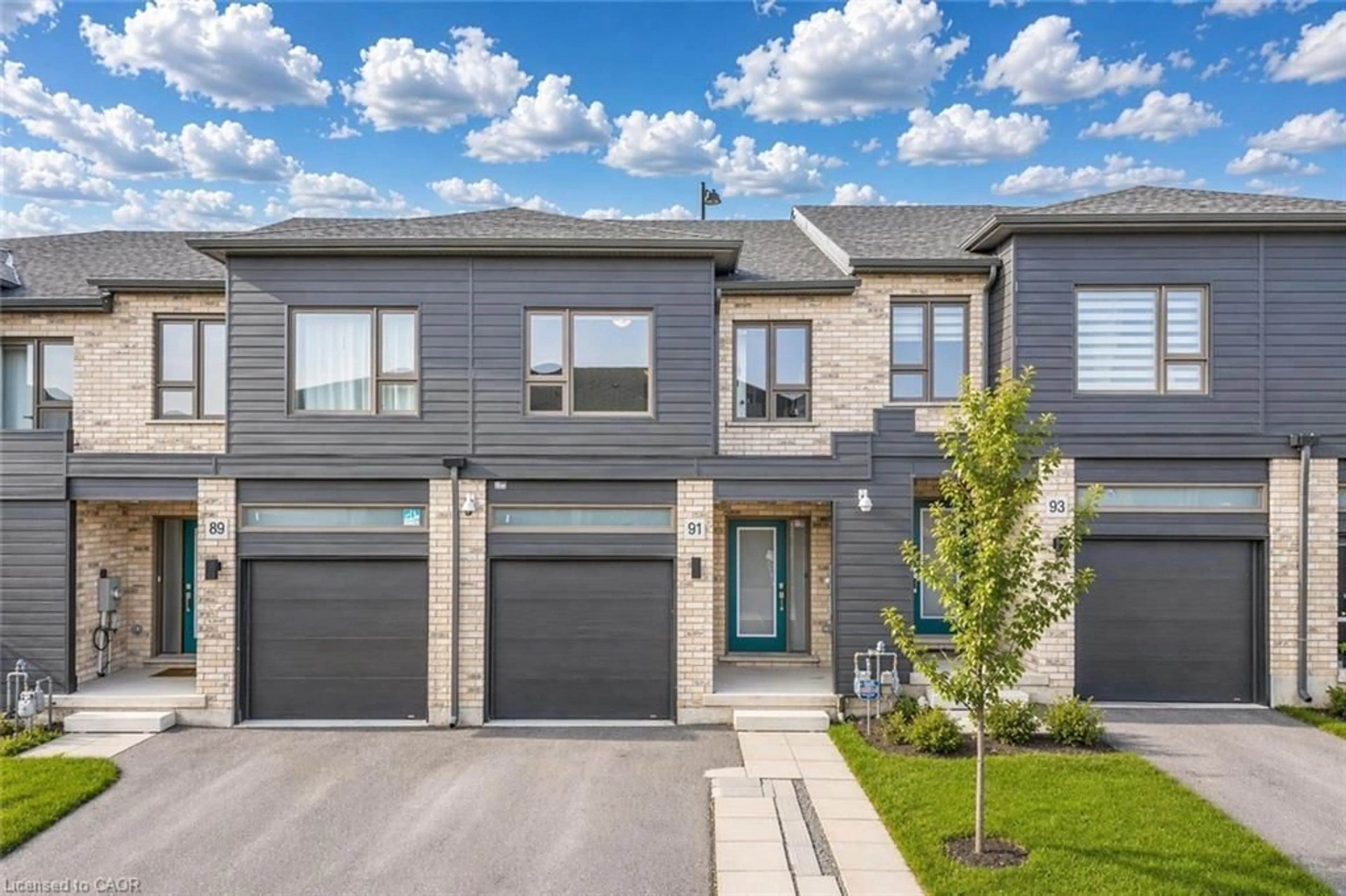 Home with brick exterior material, street for 91 Pony Way, Kitchener Ontario N2R 0R8