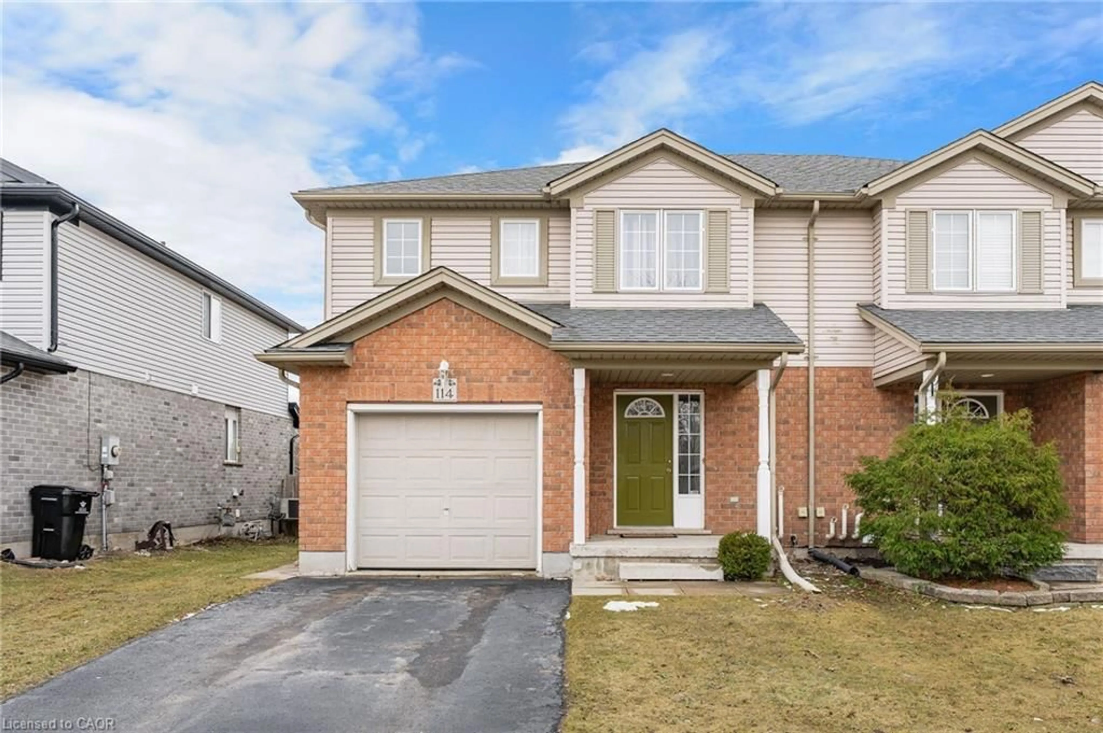 Home with brick exterior material, street for 114 Stiefelmeyer Cres, Baden Ontario N3A 4K6