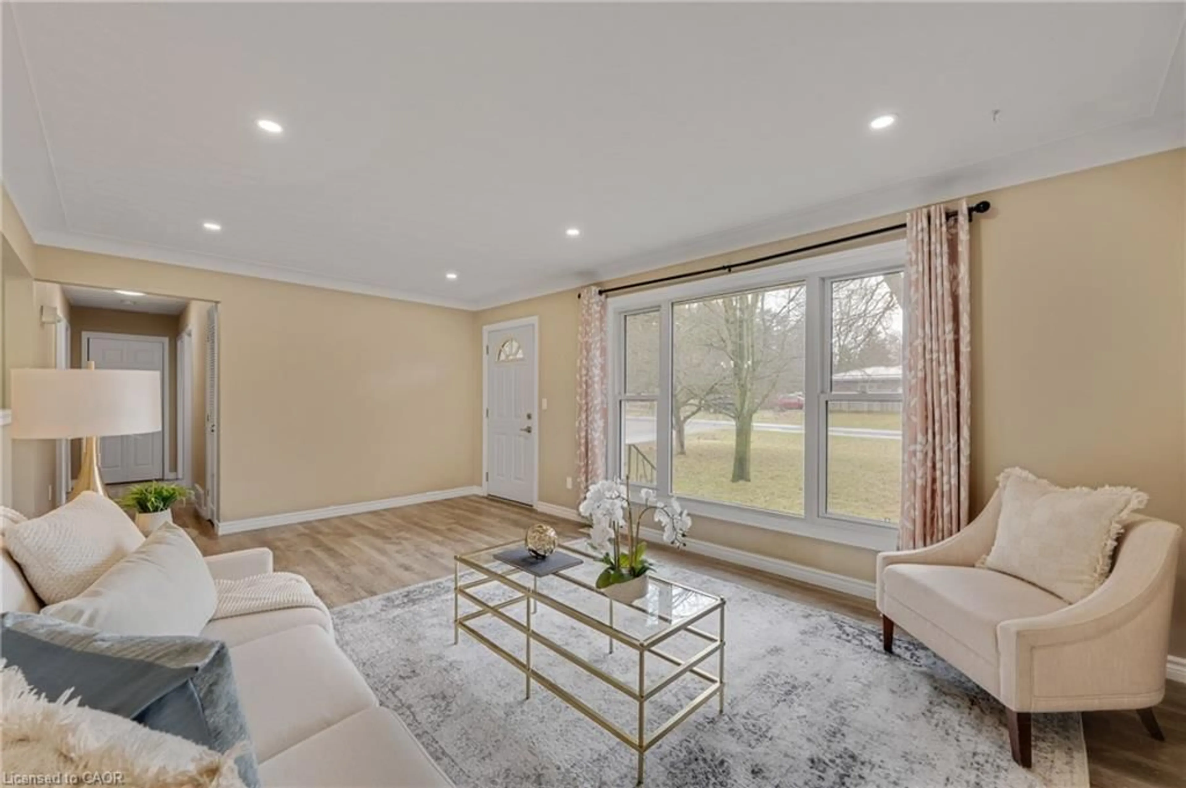 Living room with furniture, unknown for 4 Lyndhurst Ave, Simcoe Ontario N3Y 4J9