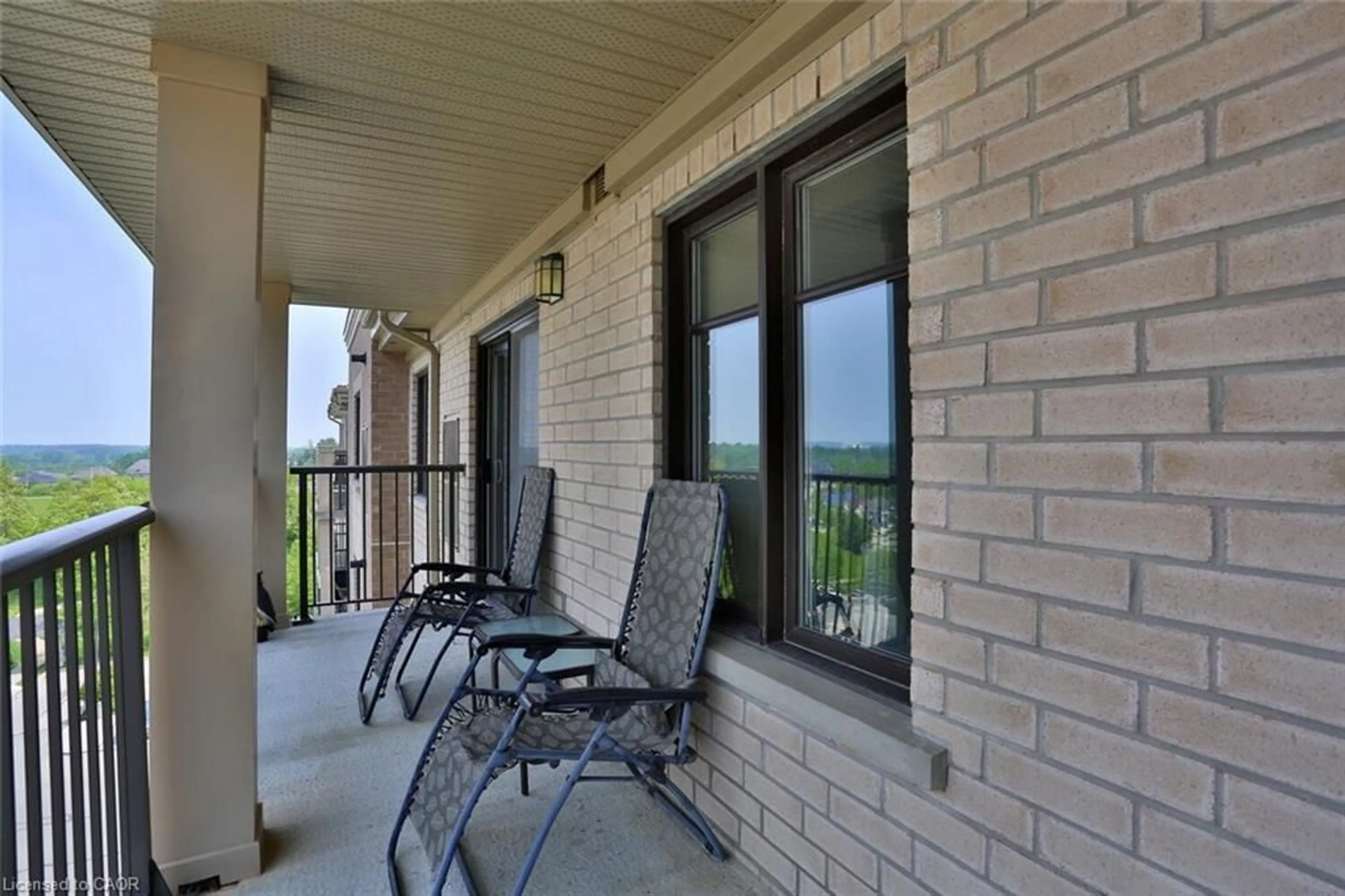 Patio, water/lake/river/ocean view for 776 Laurelwood Dr #705, Waterloo Ontario N2V 0A8