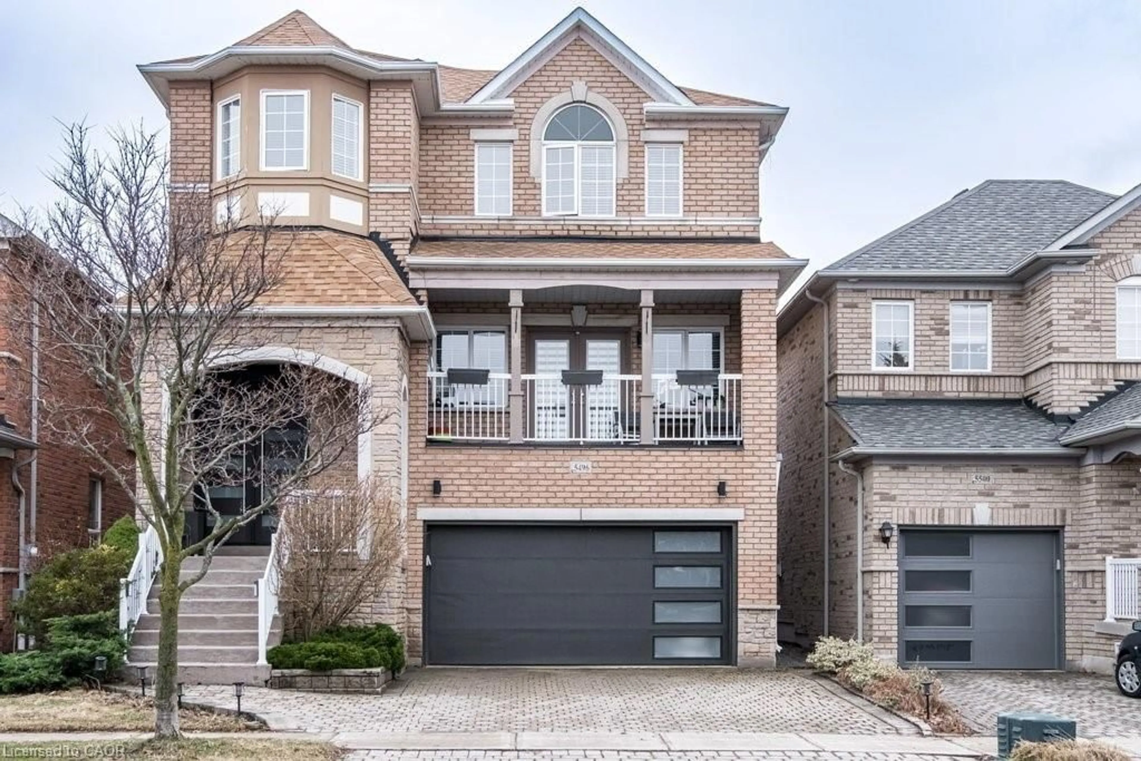 Home with brick exterior material, street for 5496 Longford Dr, Mississauga Ontario L5M 6N3
