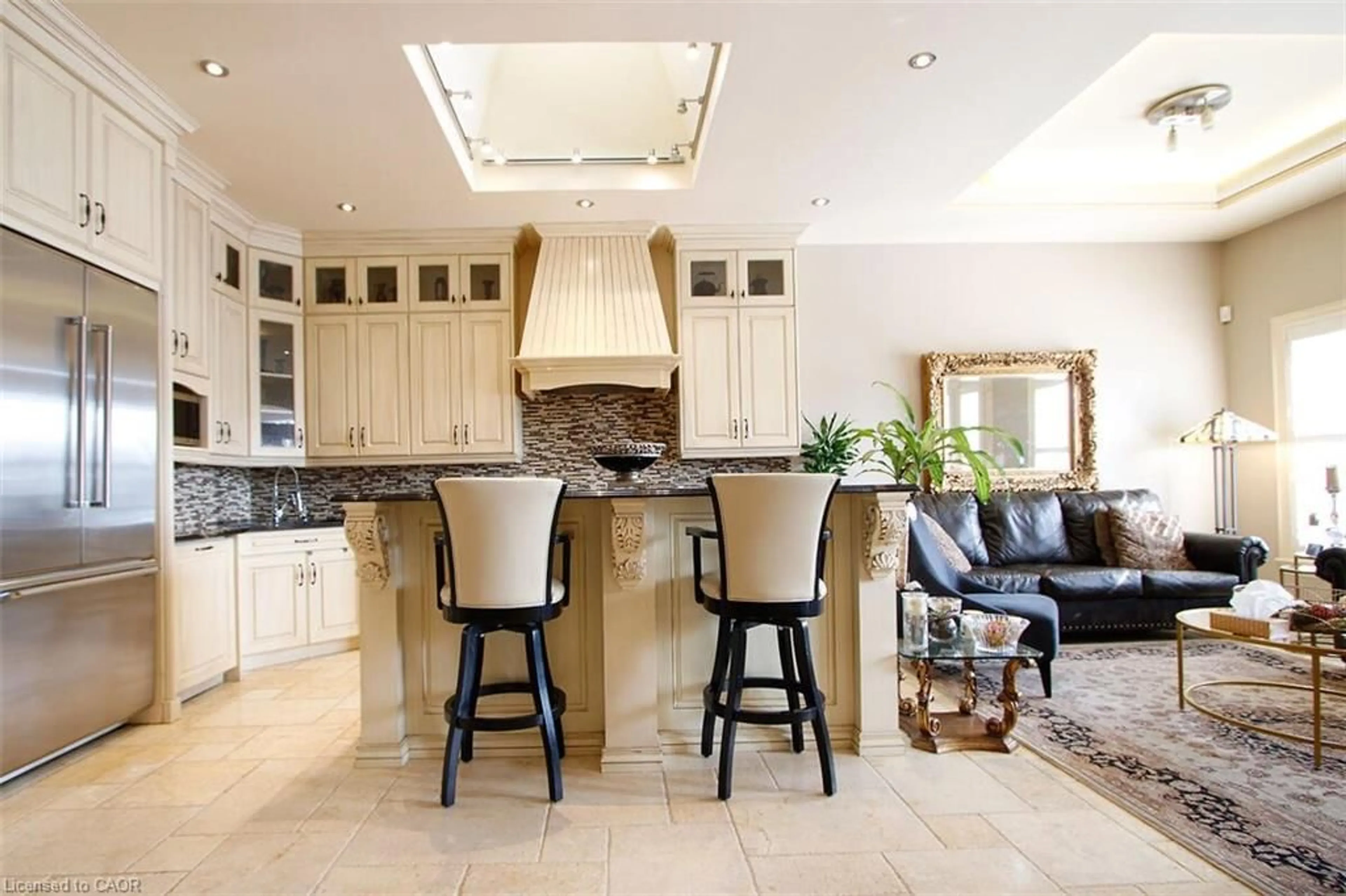 Contemporary kitchen, ceramic/tile floor for 205 Paige Pl, Kitchener Ontario NN2K 4P5