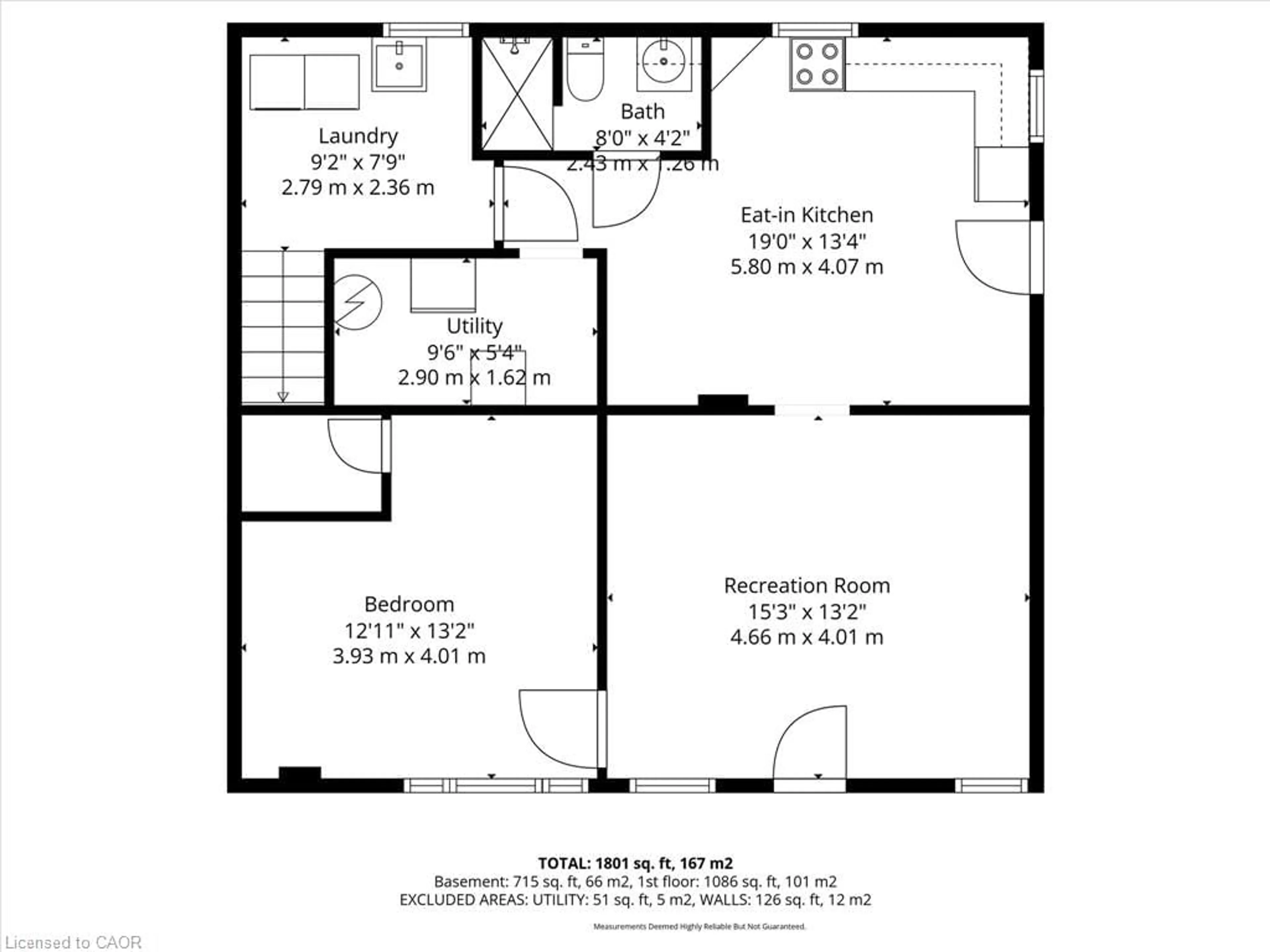 Floor plan for 52 Boniface Ave, Kitchener Ontario N2C 1L9