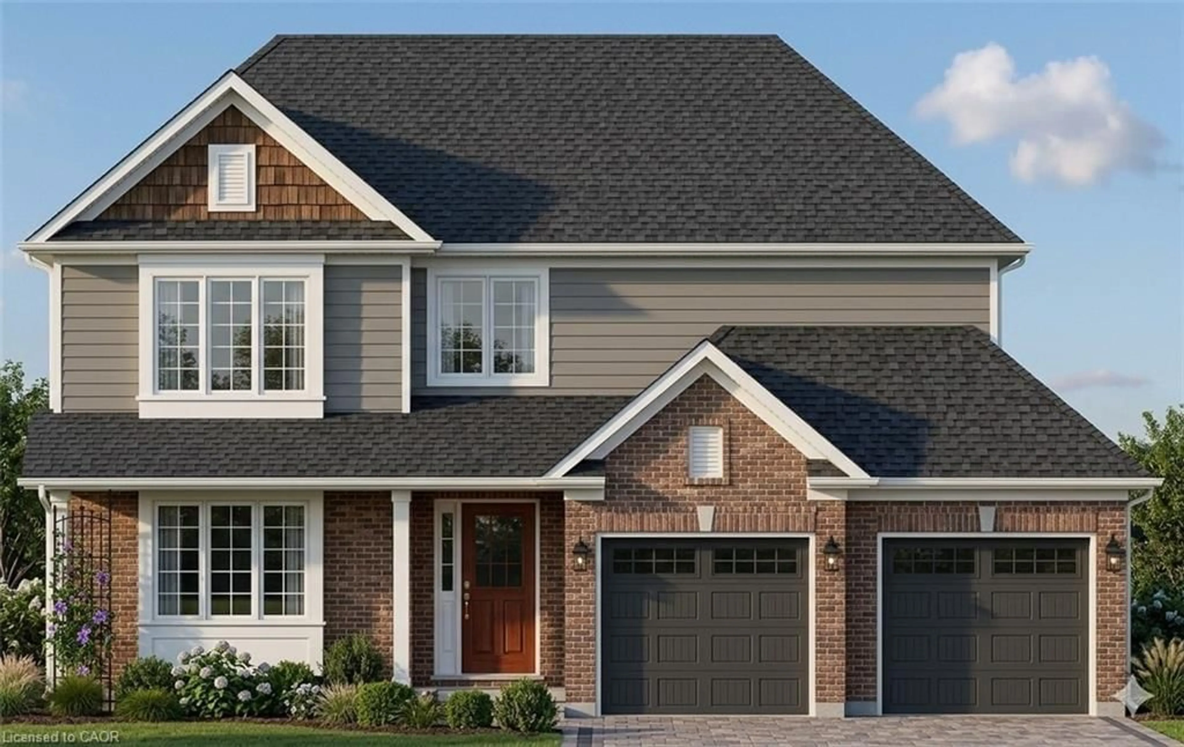 Home with brick exterior material, street for 168 Applewood St, Plattsville Ontario N0J 1S0