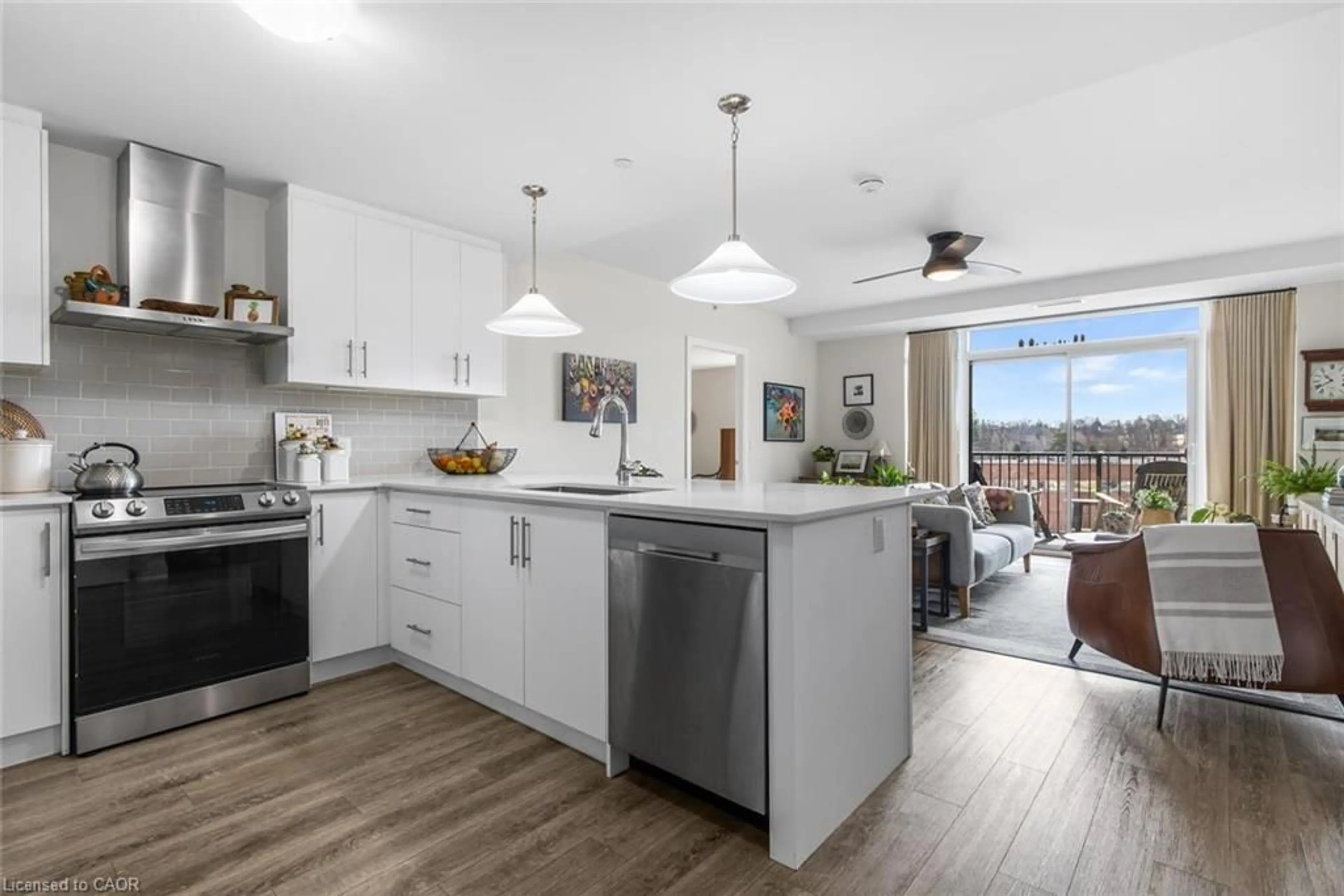 Open concept kitchen, unknown for 1 Redfern Ave, Hamilton Ontario L9C 0E6